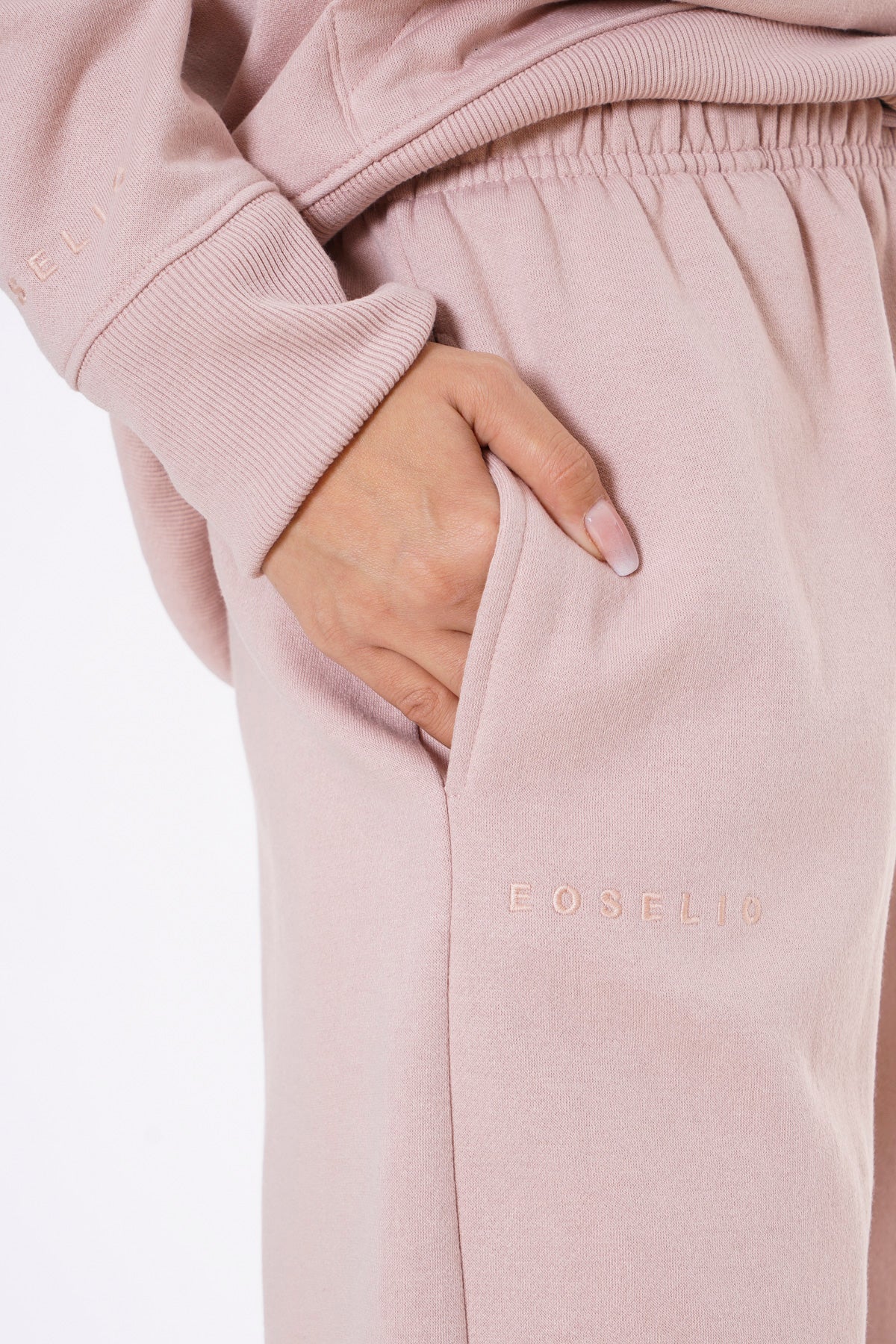 Übergroße Jogginghose für Damen / Blush Pink