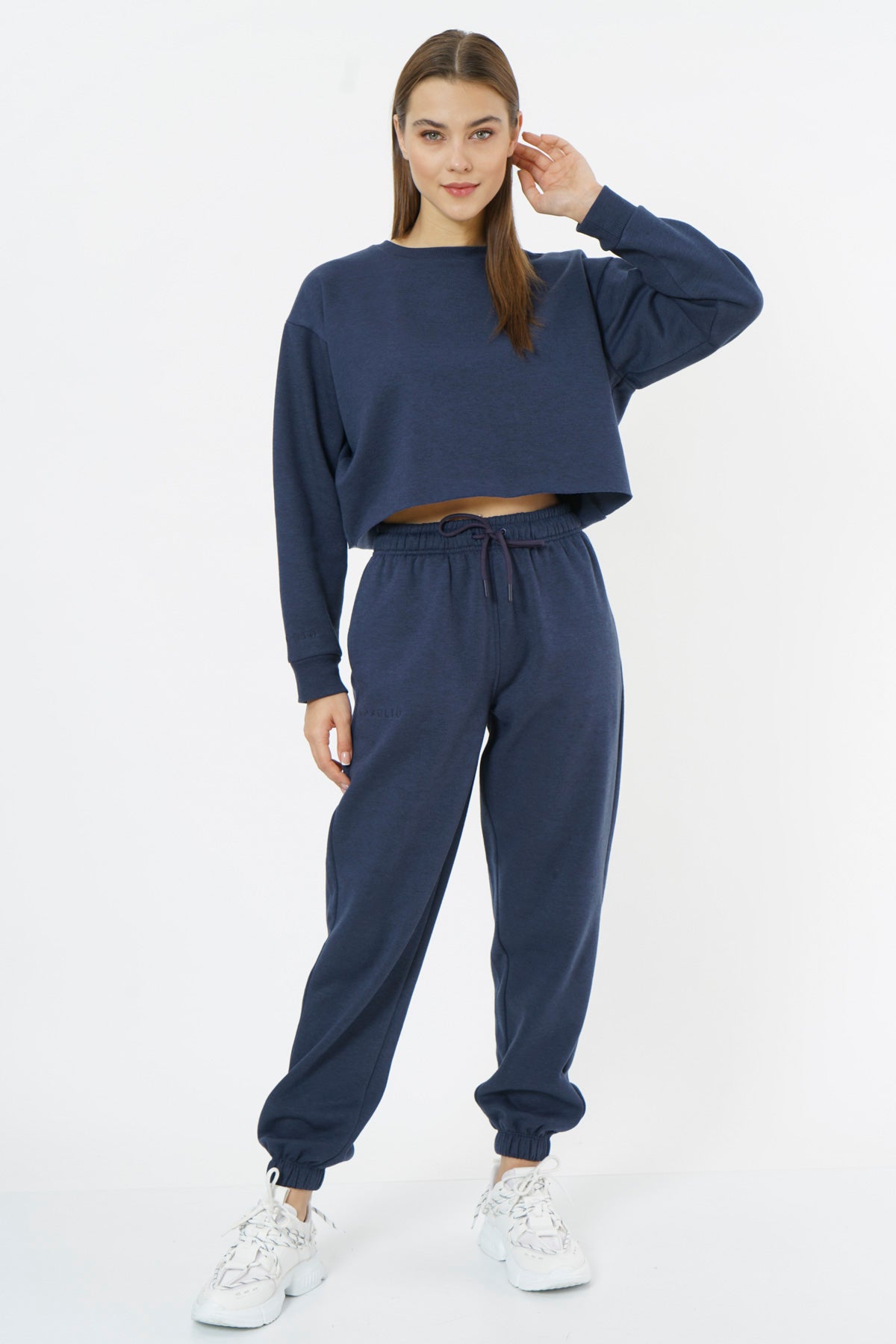 Oversized Sweatpants for Women / Navy