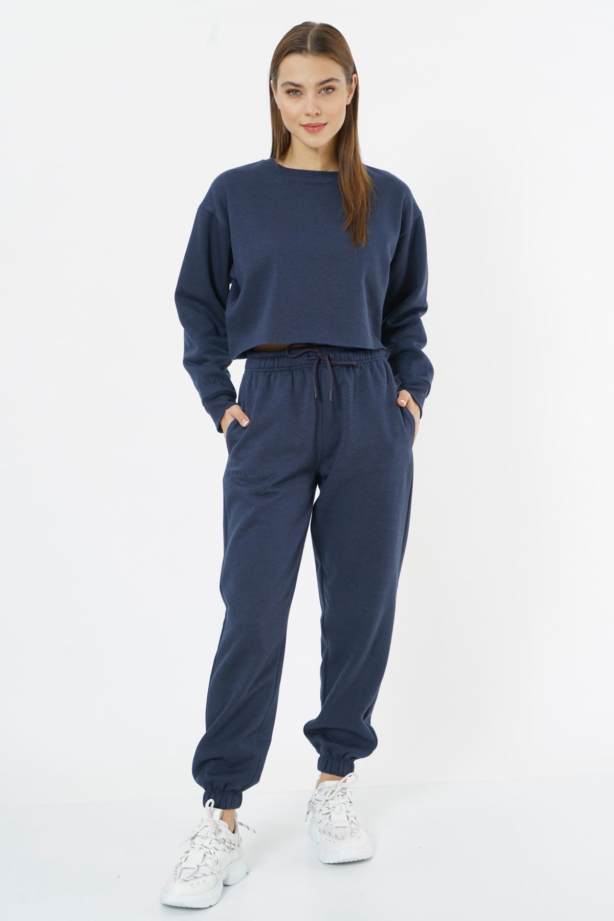 Oversized Sweatpants for Women / Navy