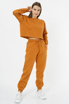 Oversized Sweatpants for Women / Almond