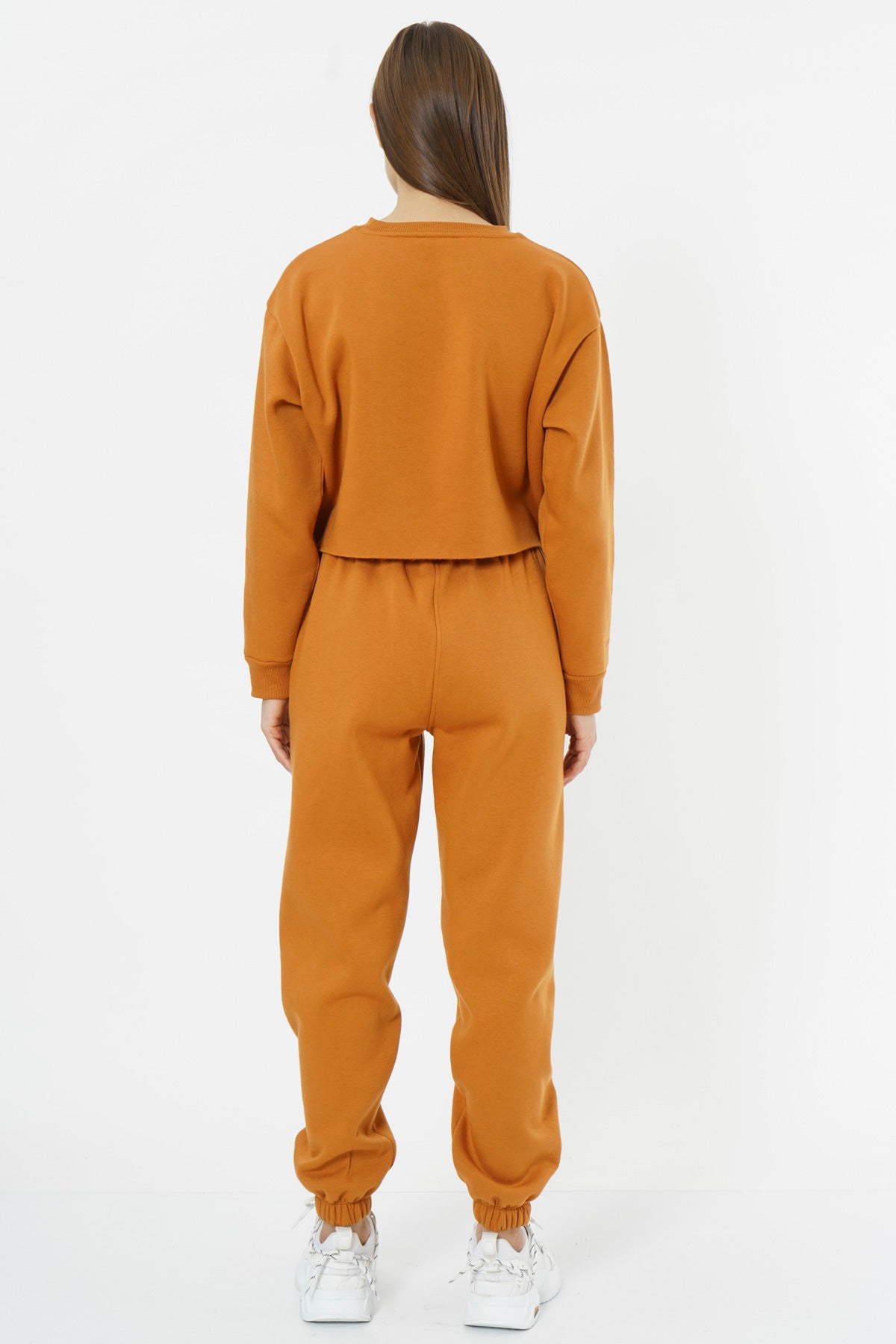 Oversized Sweatpants for Women / Almond