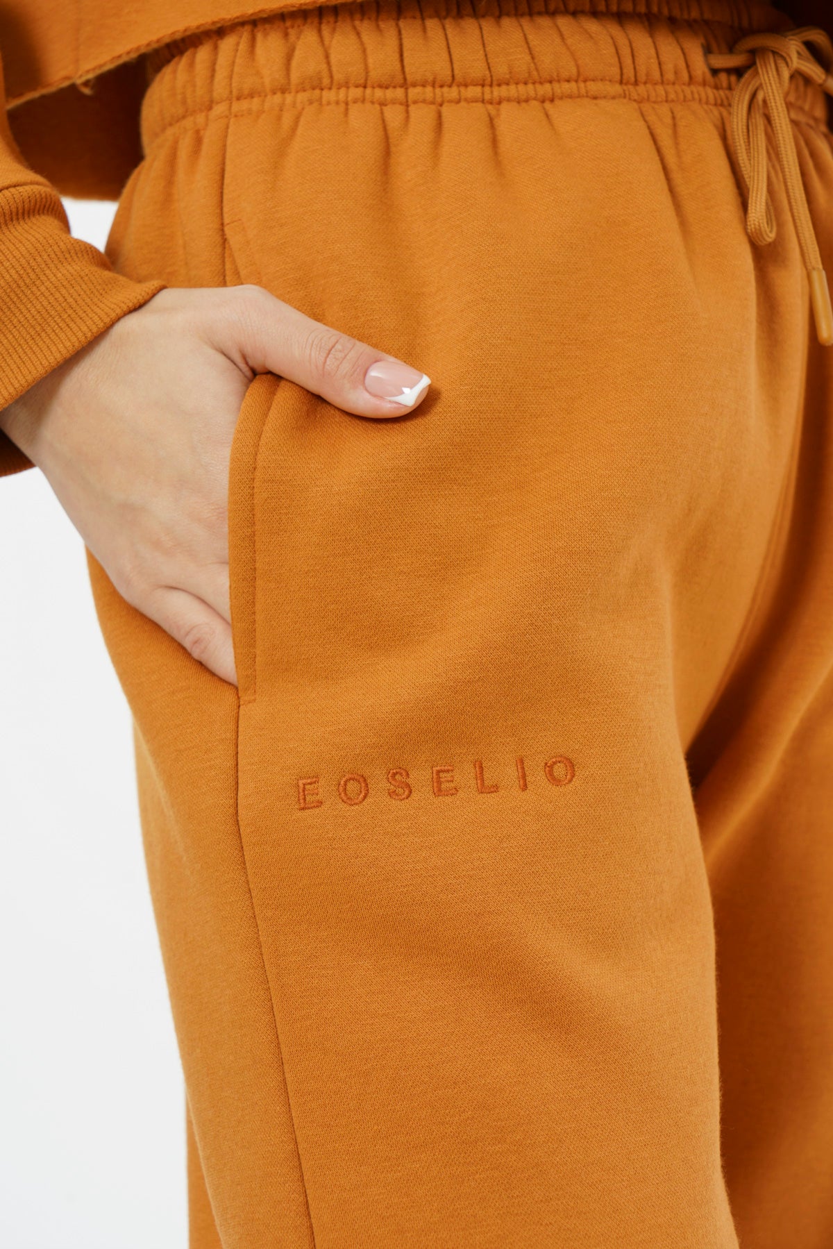 Oversized Sweatpants for Women / Almond