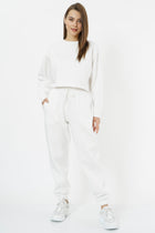 Oversized Sweatpants for Women / White