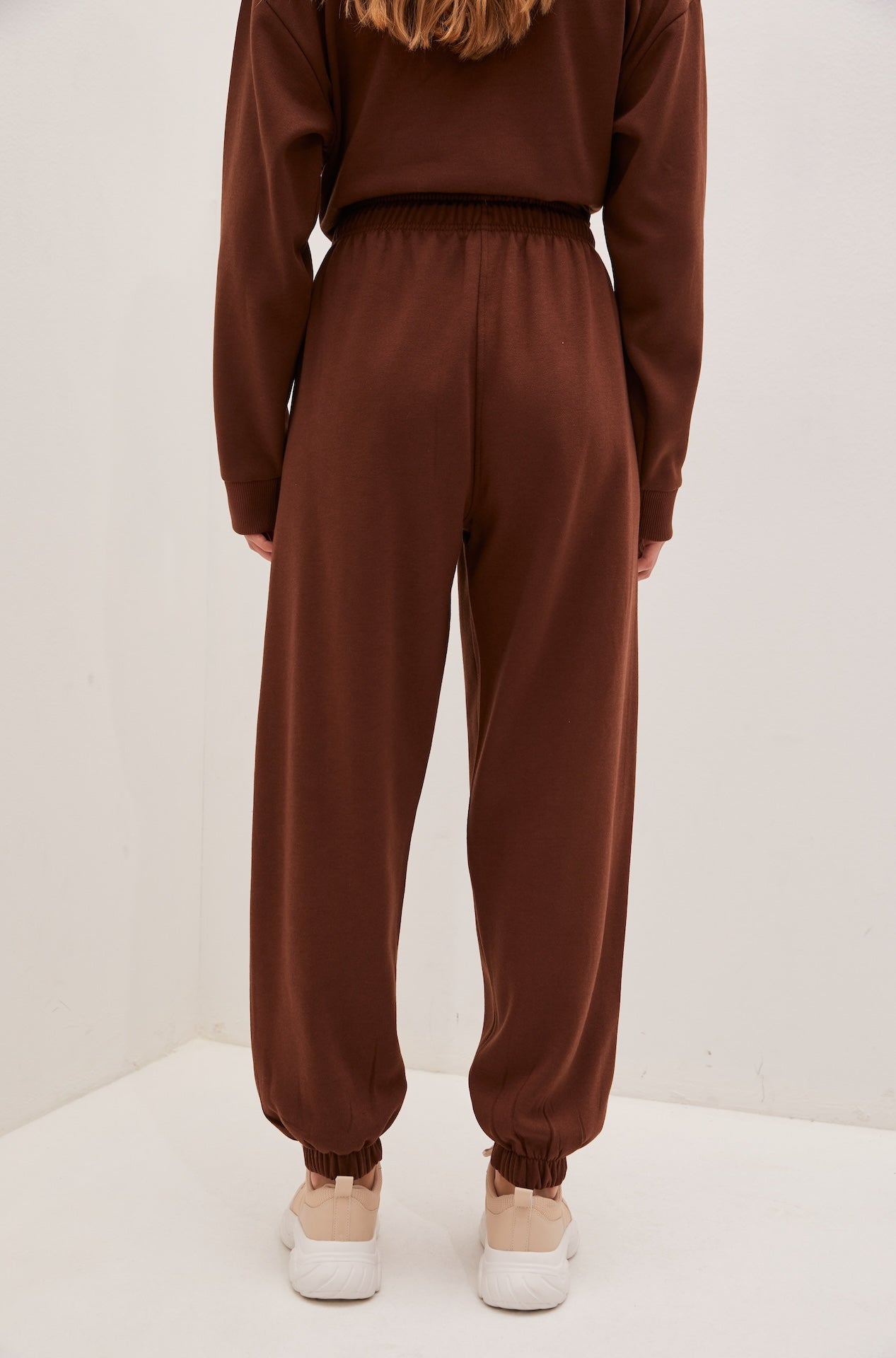 Oversized Sweatpants for Women / Chocolate Brown