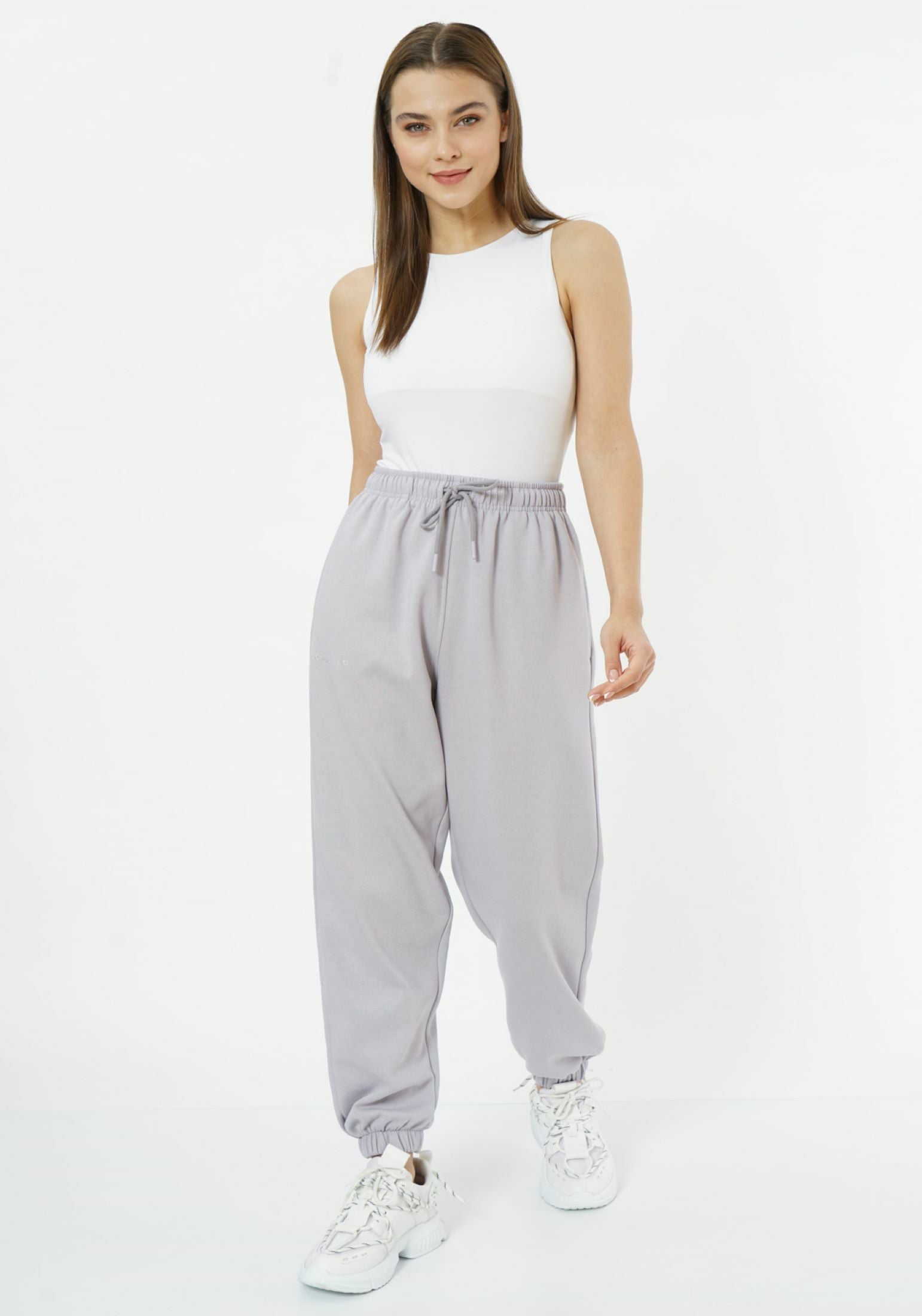 Oversized Sweatpants for Women / Lavender