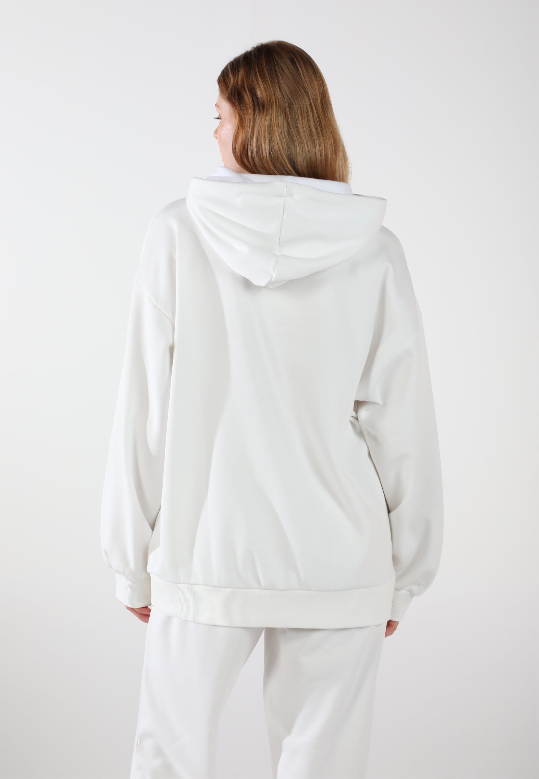 Oversized Hoodie / Cloudy White