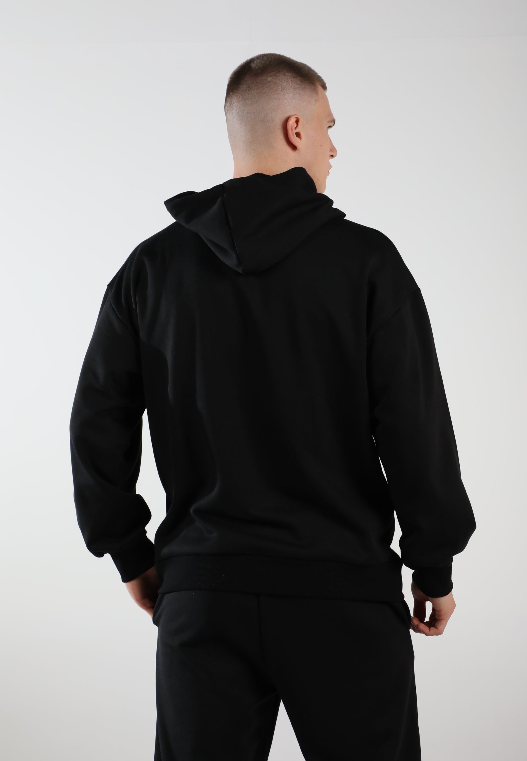 Oversized Hoodie / Inky Black