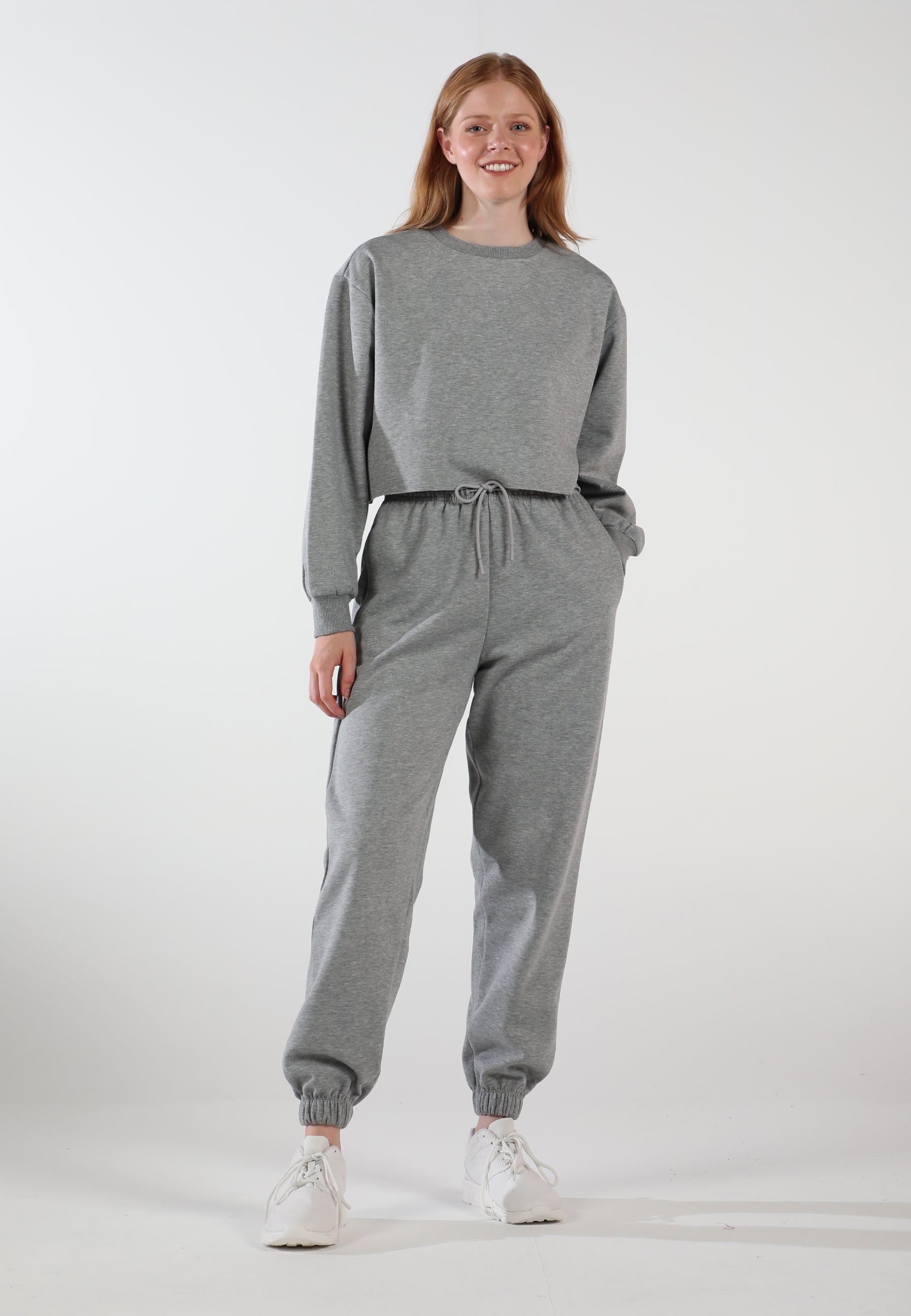 Oversized Sweatpants for Women / Moon Grey