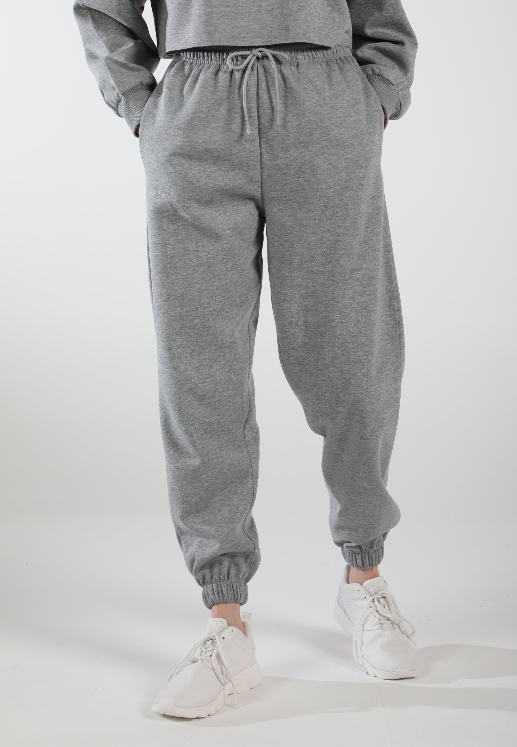Oversized Sweatpants for Women / Moon Grey