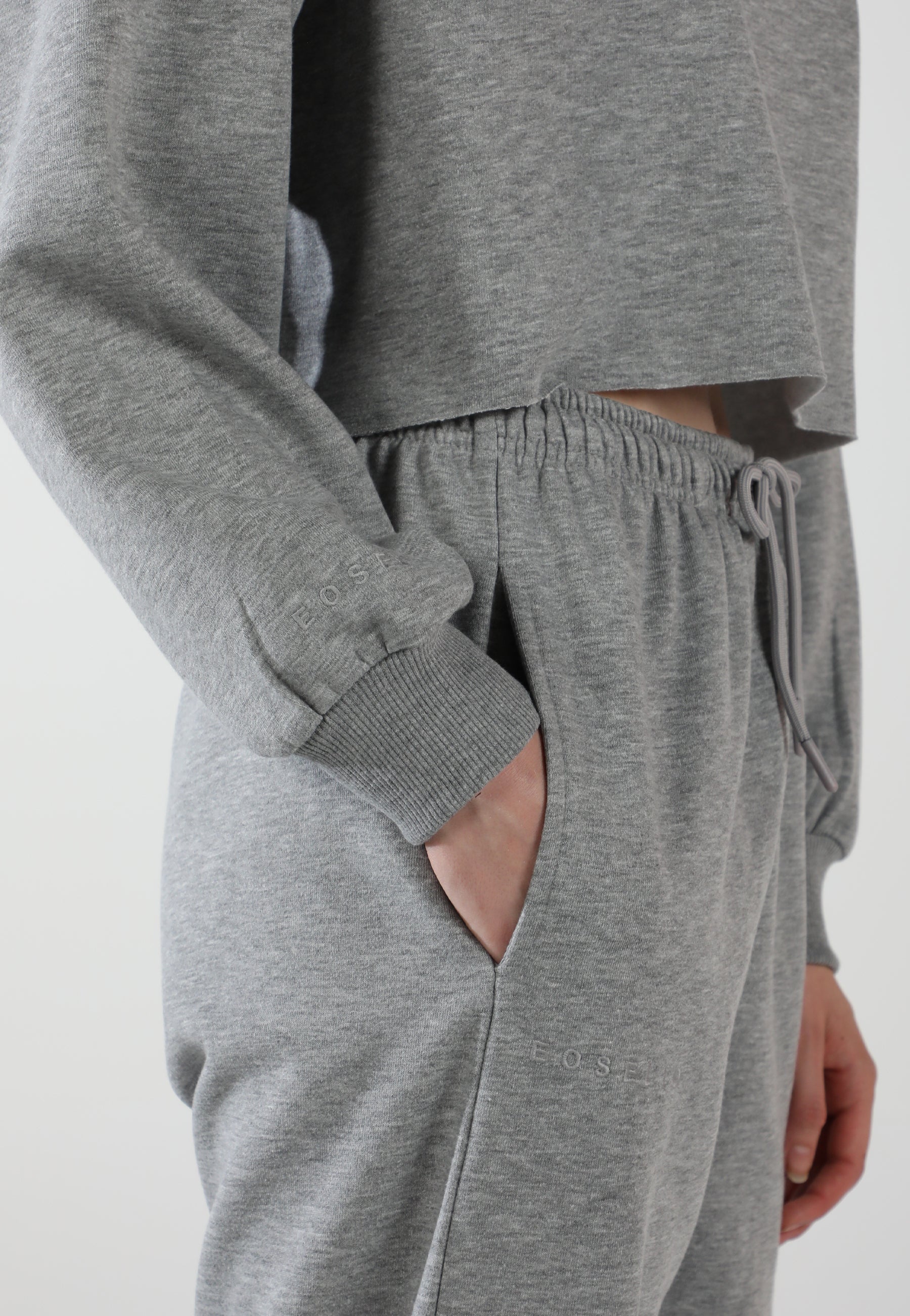 Oversized Sweatpants for Women / Moon Grey