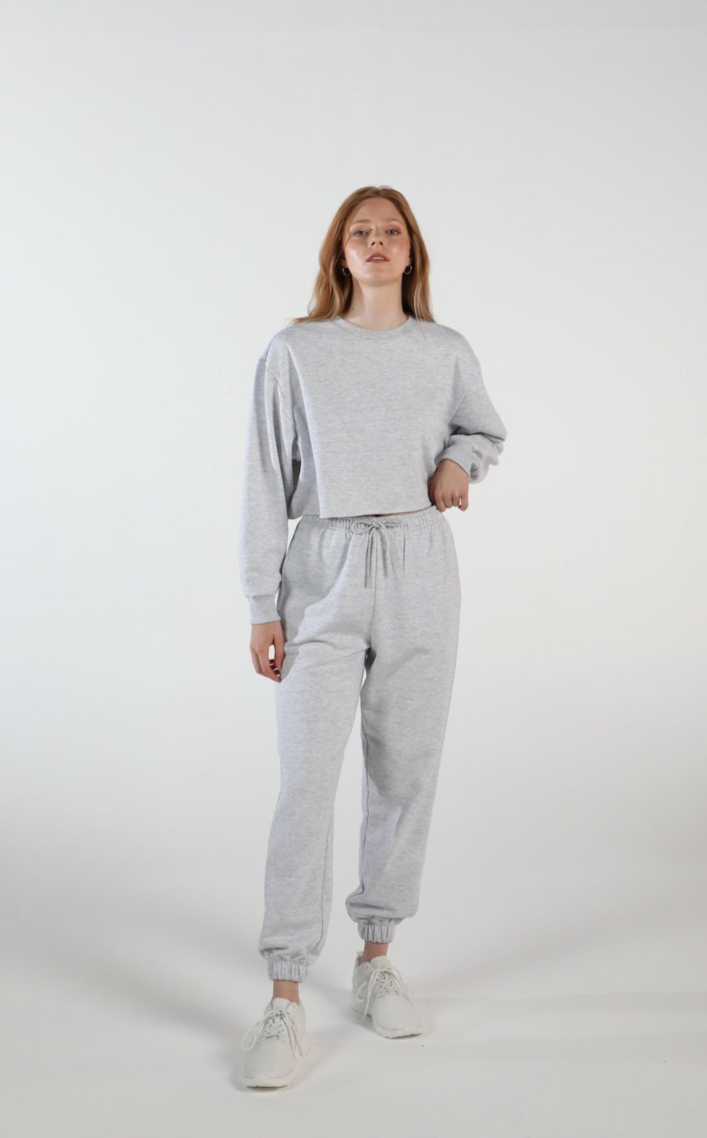 Oversized Sweatpants for Women / Airy Grey