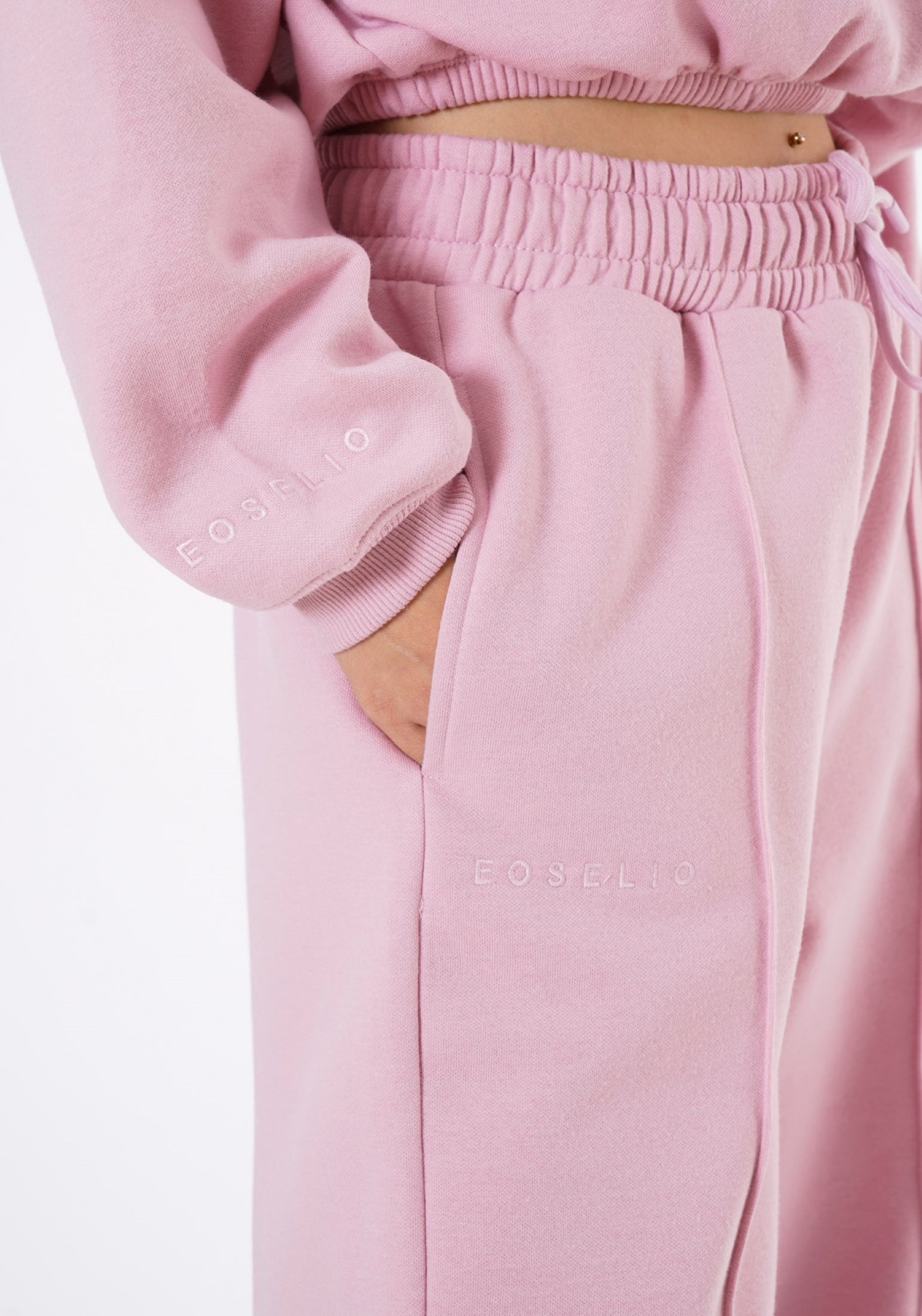 Oversized Wide Leg Palazzo Pants / Candy Pink