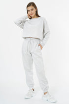 Oversized Sweatpants for Women / Grey Marl