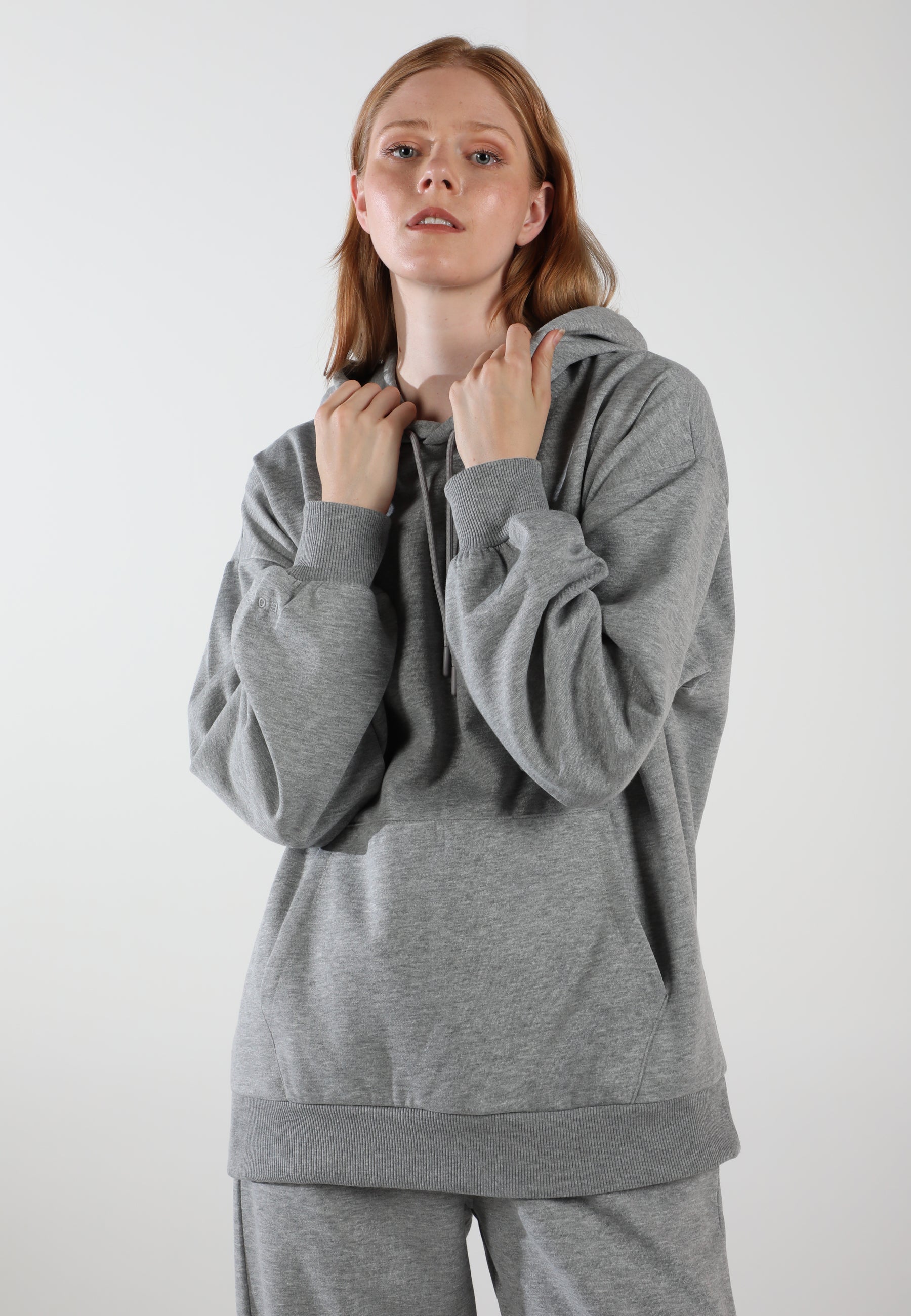 Oversized Hoodie / Moon Grey