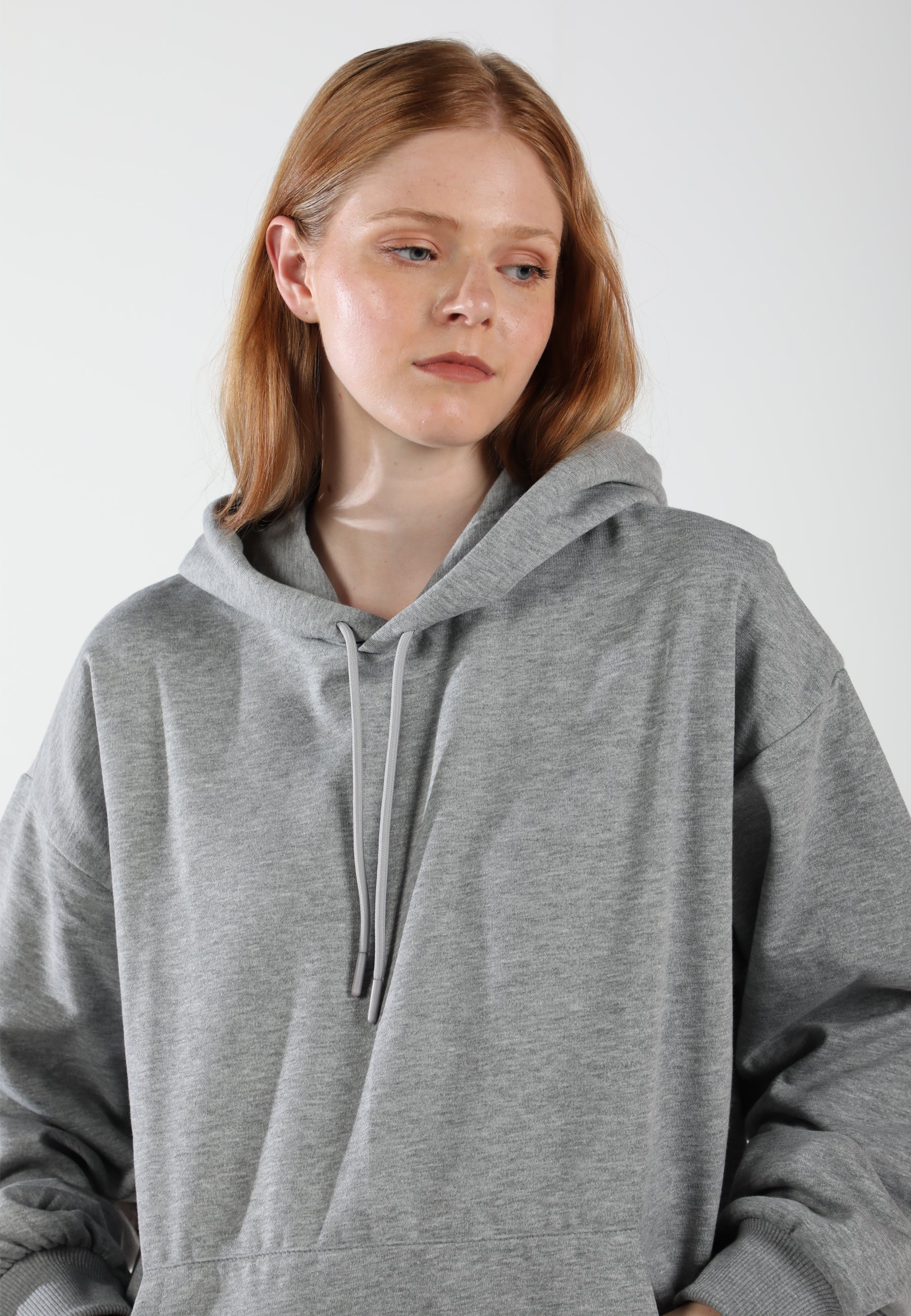 Oversized Hoodie / Moon Grey
