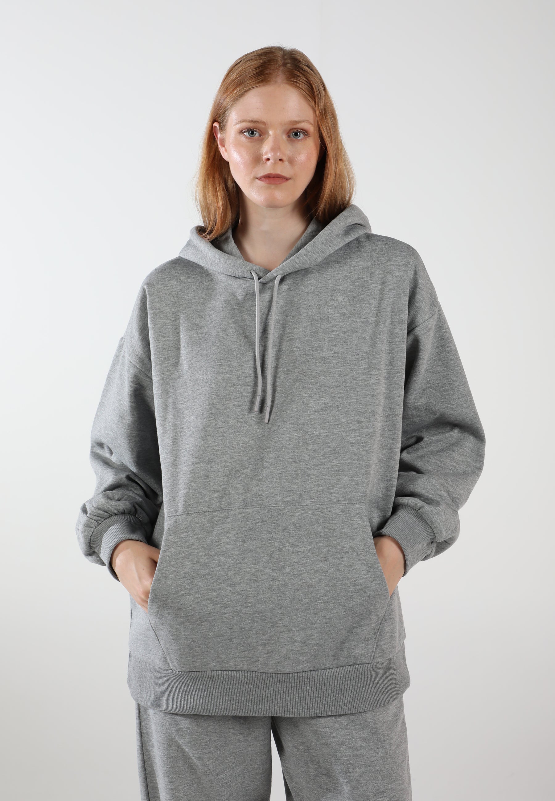 Oversized Hoodie / Moon Grey