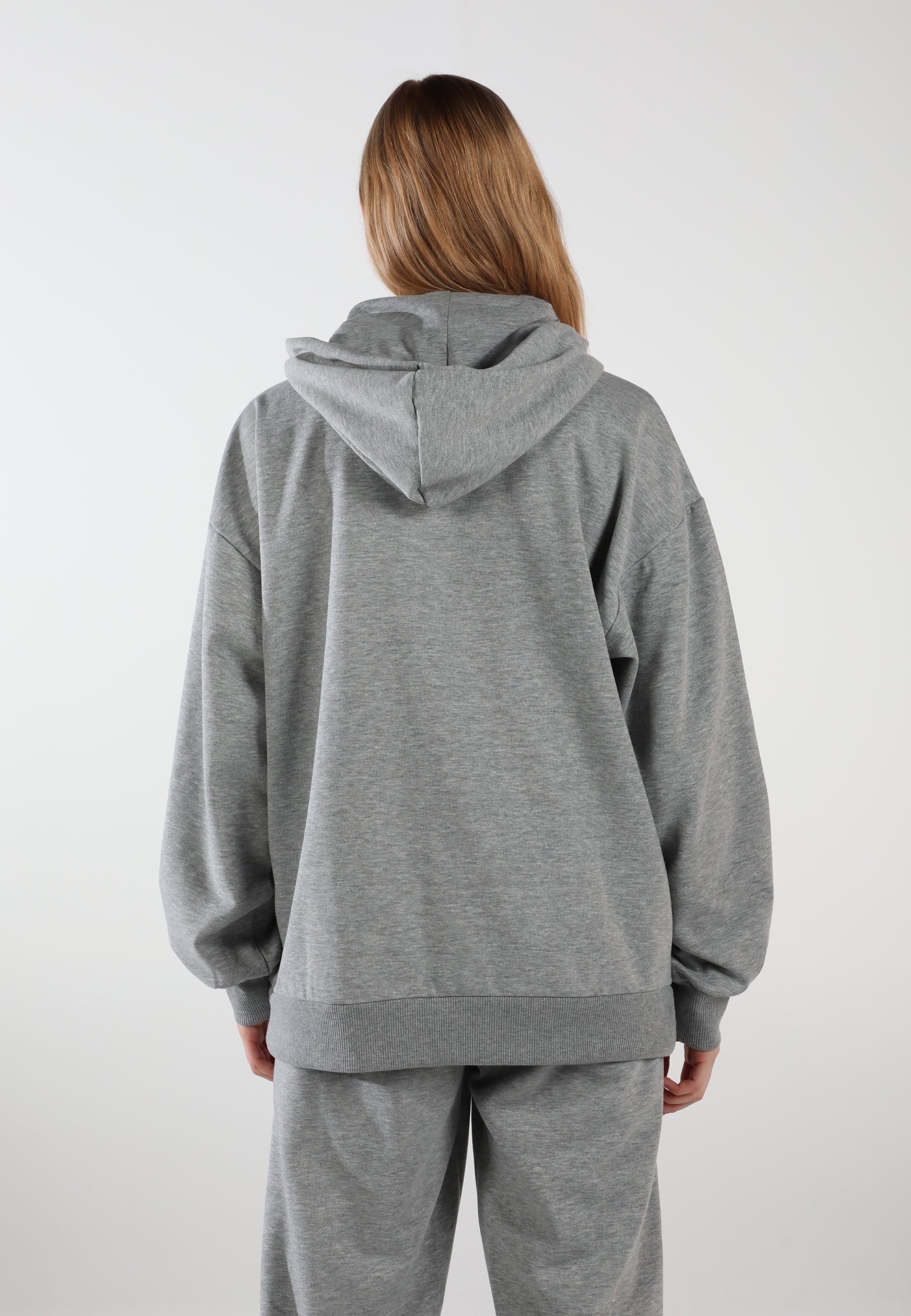 Oversized Hoodie / Moon Grey