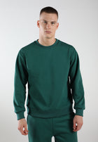 Oversized Crewneck Sweatshirt / Evergreen