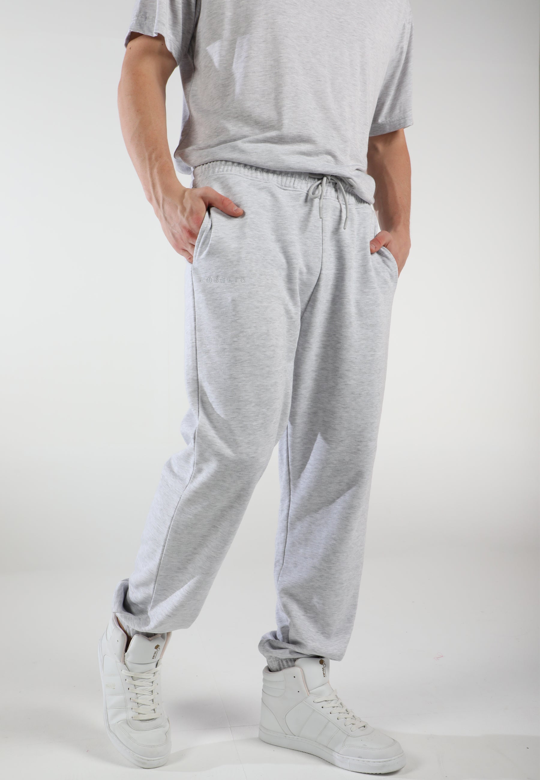 Pantalones deportivos para hombre / Gris aireado
