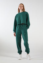 Oversized Sweatpants for Women / Evergreen