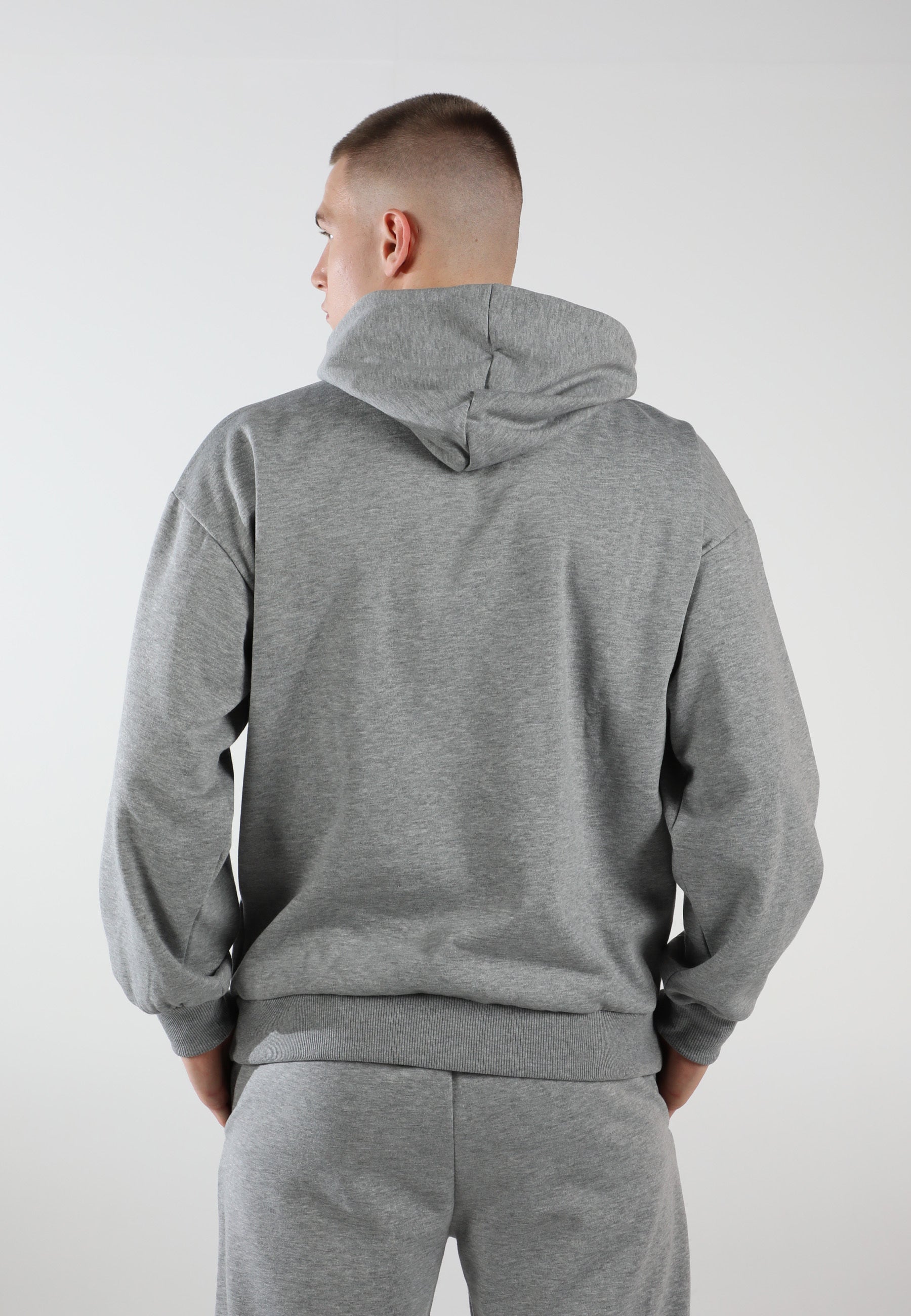 Oversized Hoodie / Moon Grey
