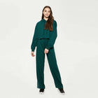 Palazzo Pants for Women / Forest Green