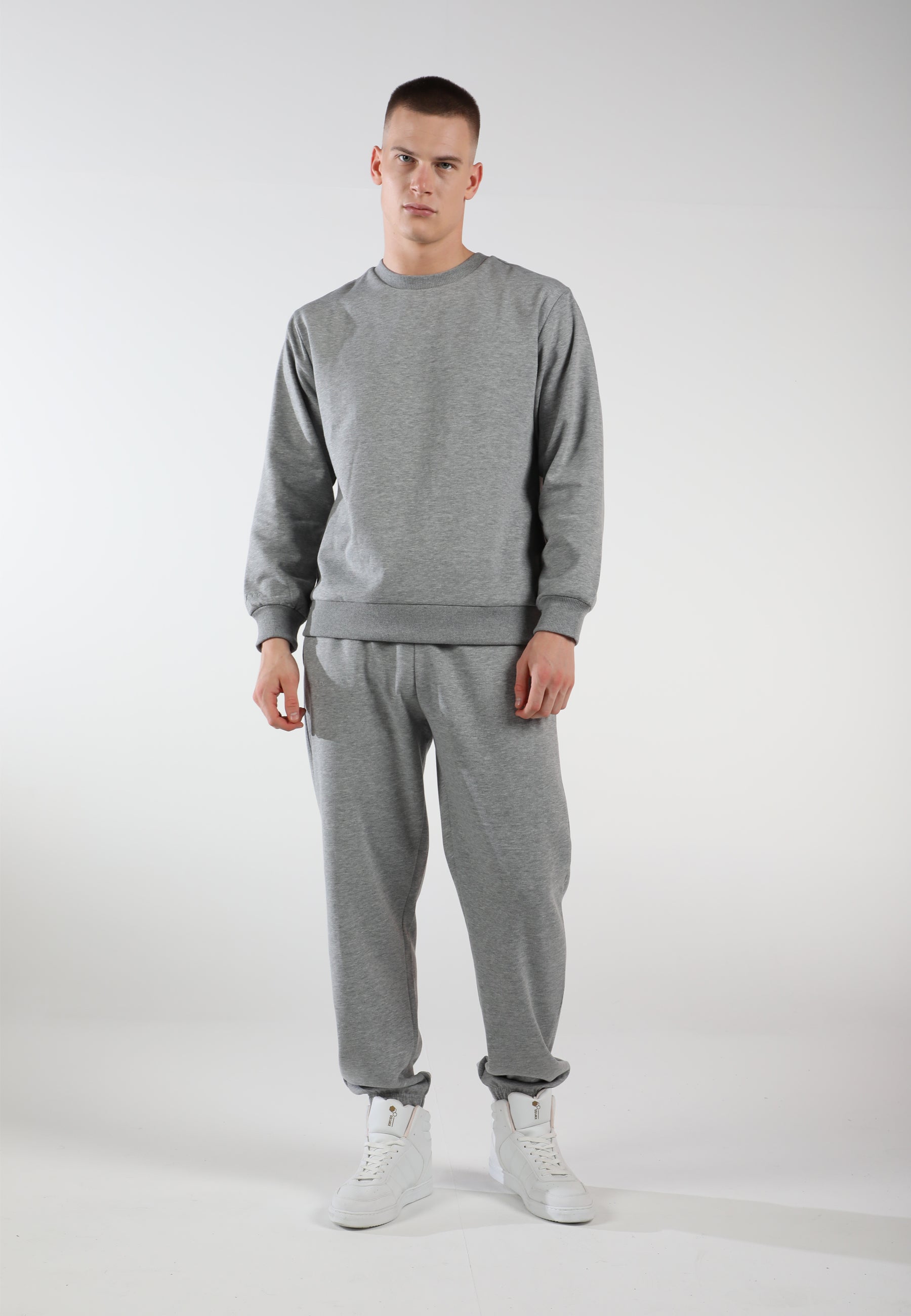 Oversized Sweatpants for Men / Moon Grey