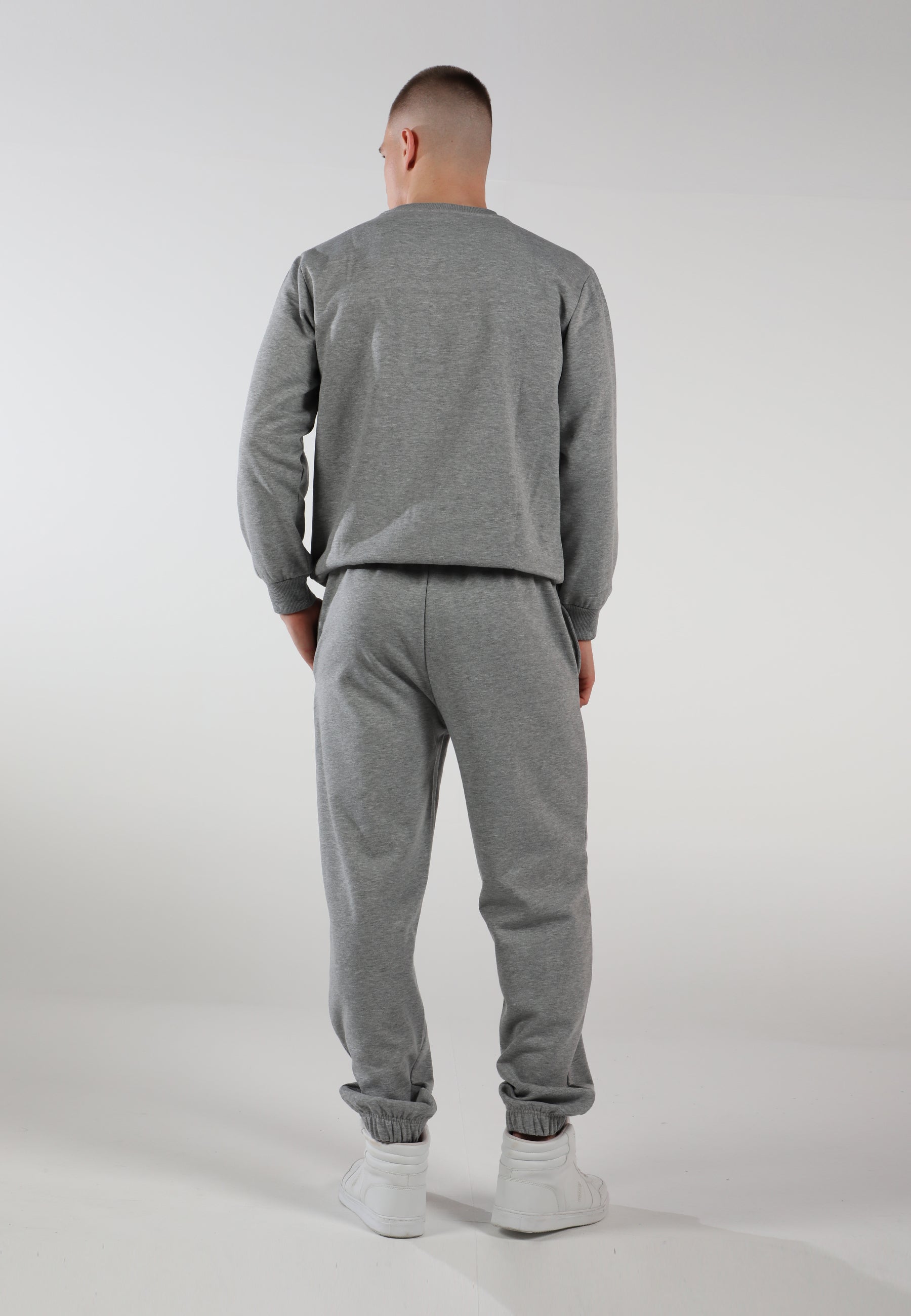 Oversized Sweatpants for Men / Moon Grey