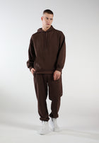 Oversized Sweatpants for Men / Espresso Brown