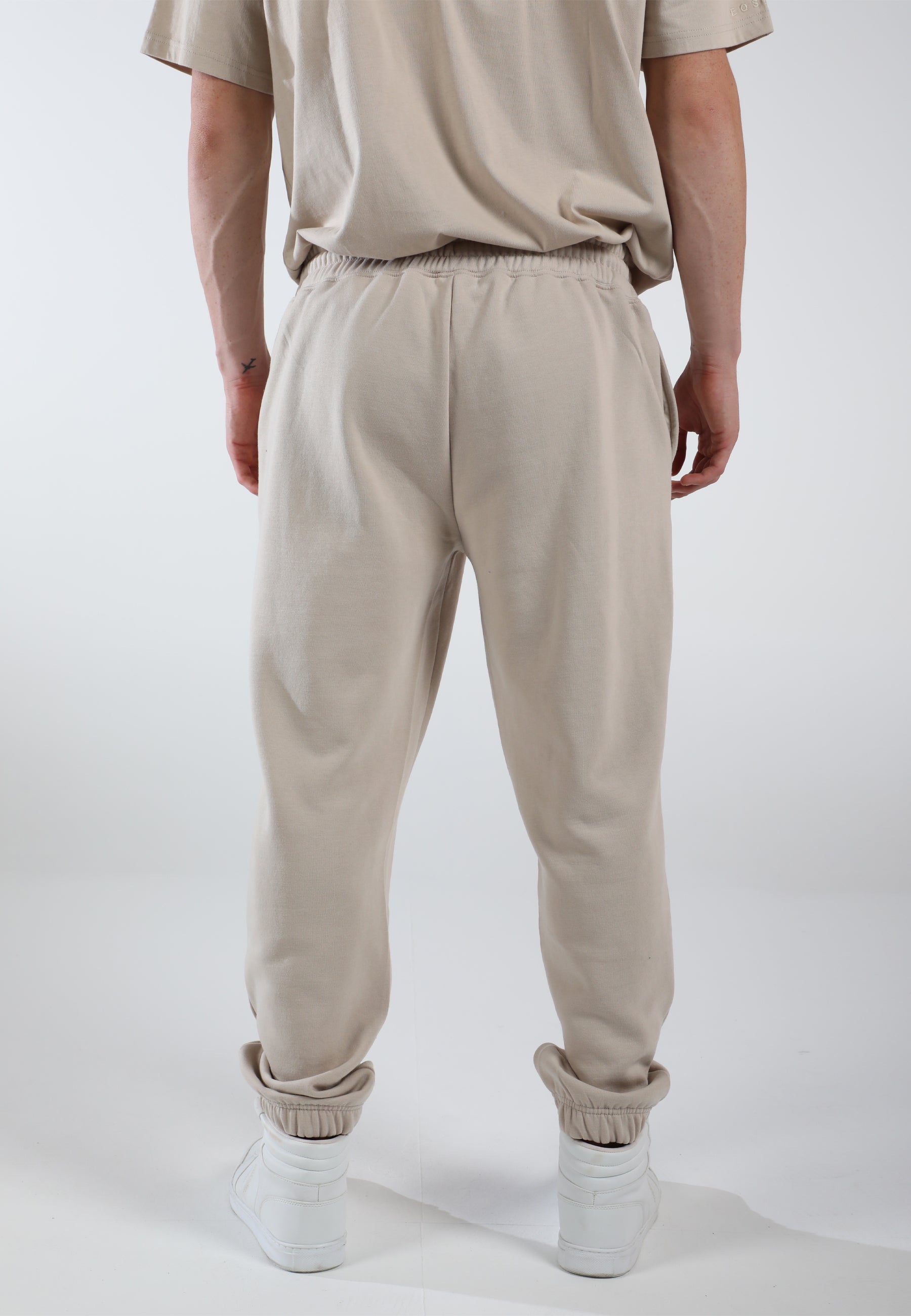 Oversized Sweatpants for Men / Creamy Beige