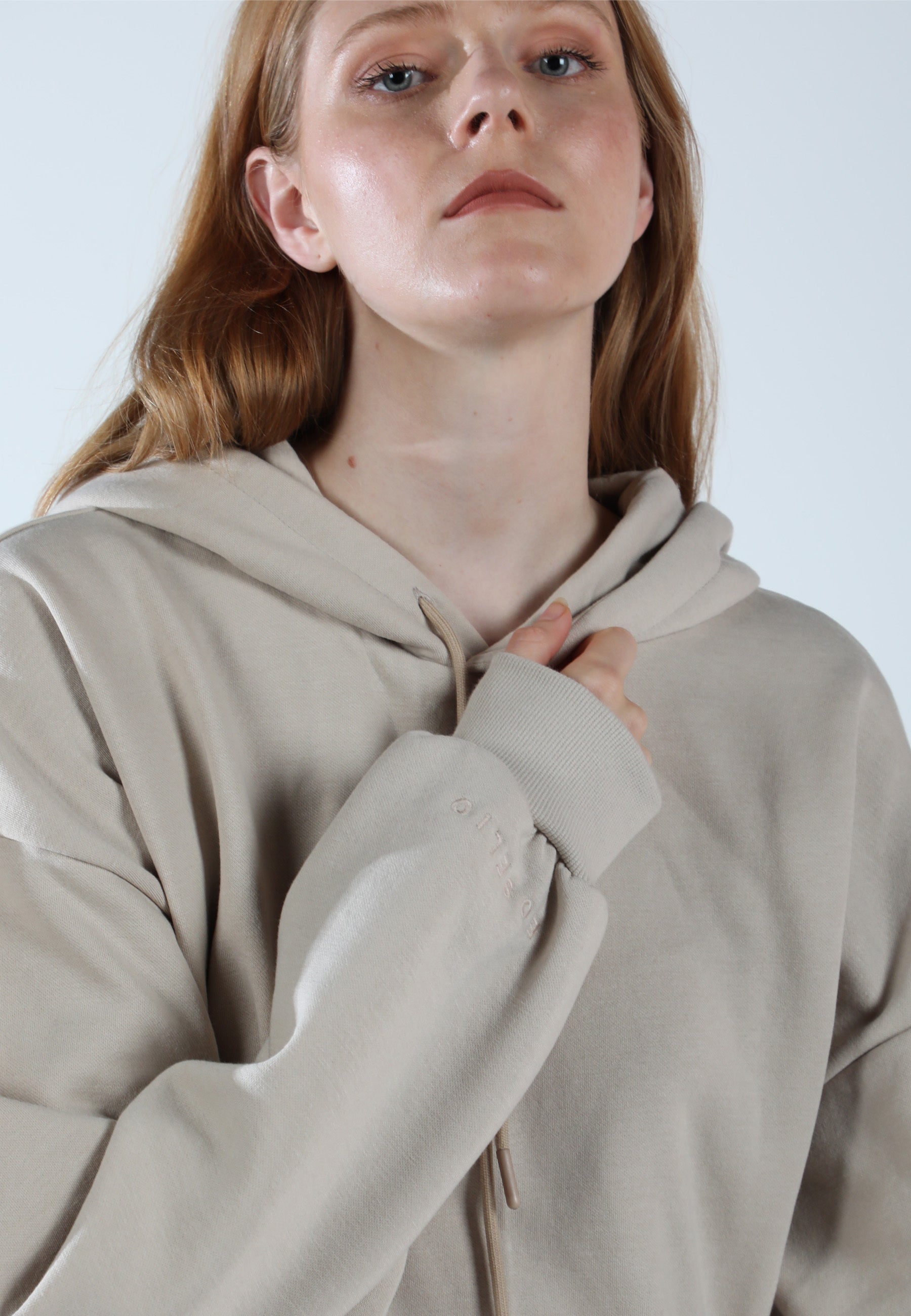 Oversized Hoodie / Creamy Beige