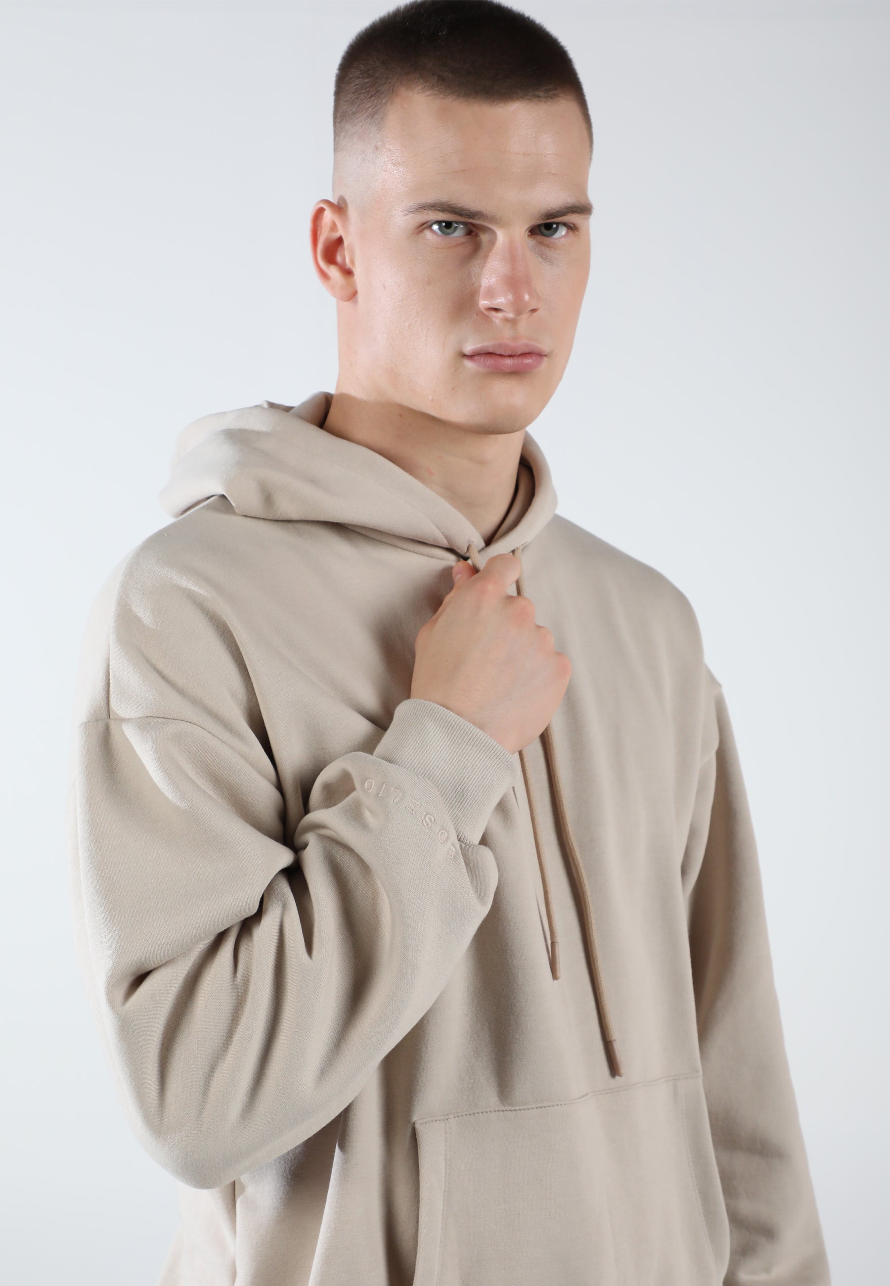Oversized Hoodie / Creamy Beige
