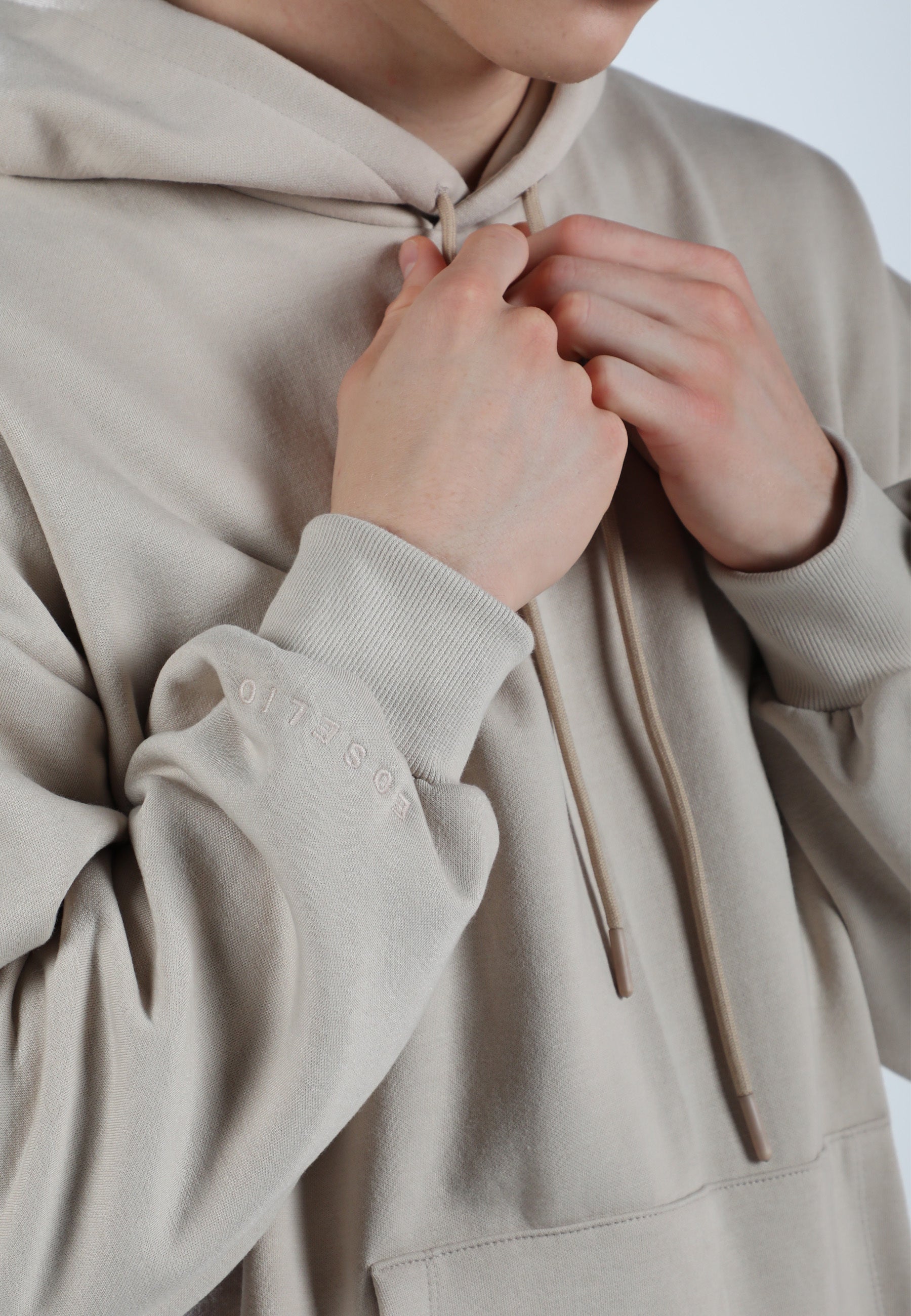 Oversized Hoodie / Creamy Beige