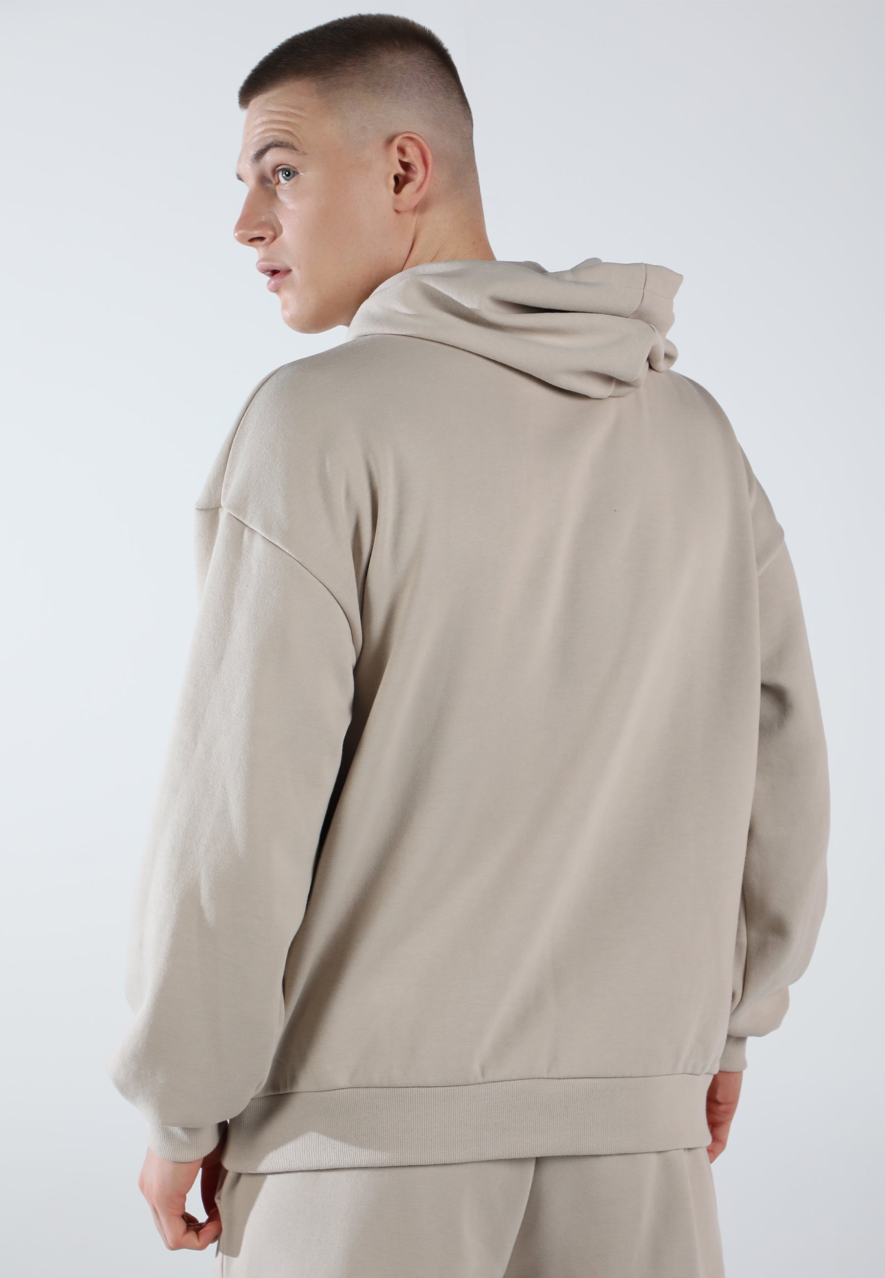 Oversized Hoodie / Creamy Beige