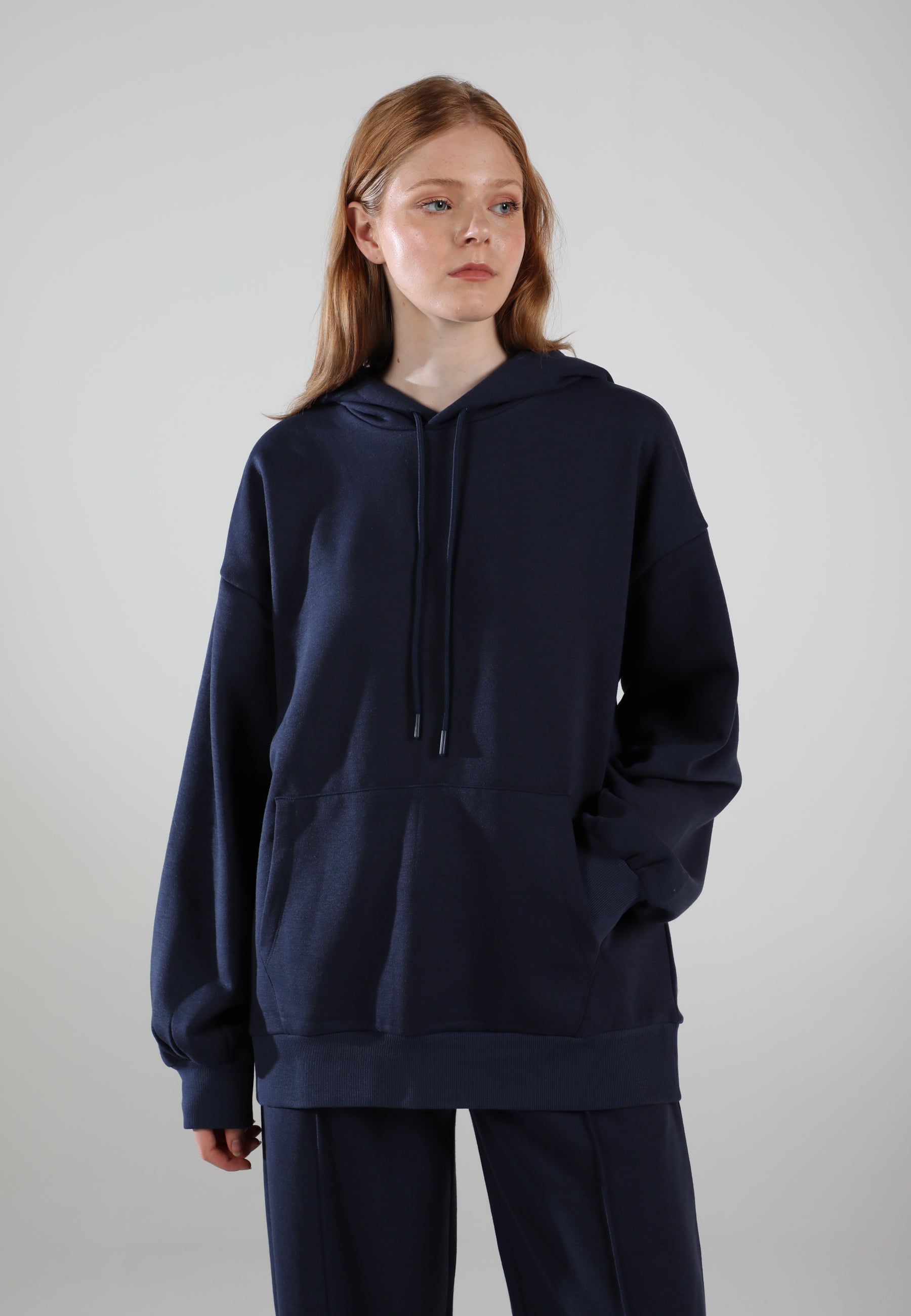 Oversized Hoodie / Midnight Navy