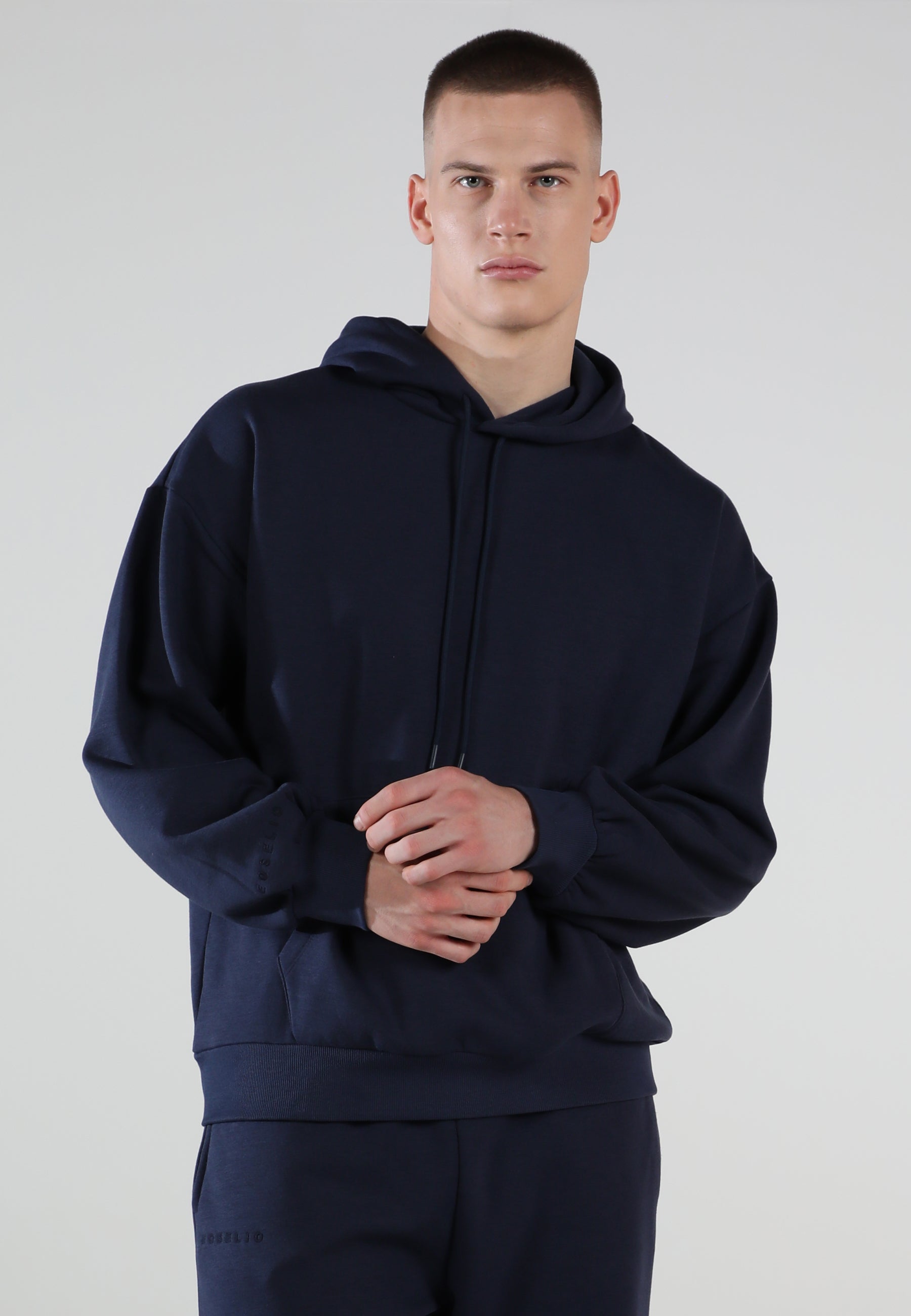 Oversized Hoodie / Midnight Navy
