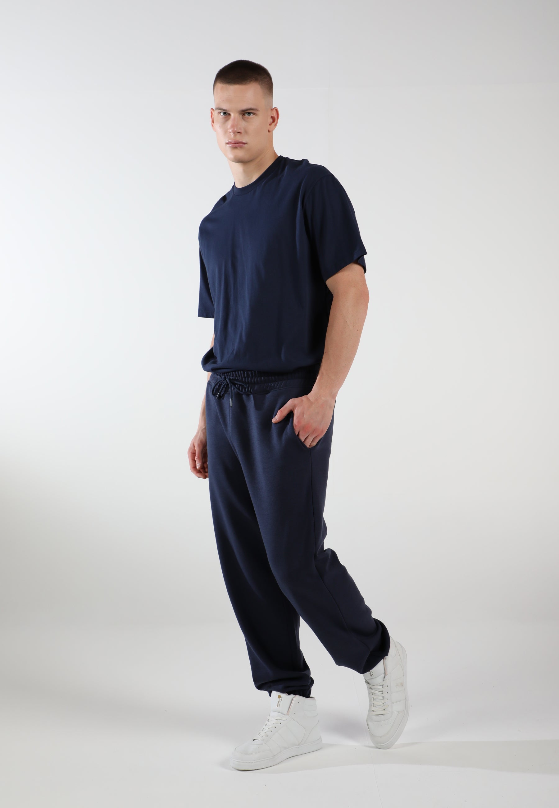Oversized Sweatpants for Men / Midnight Navy