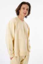 Oversized Crewneck Sweatshirt / Lemon