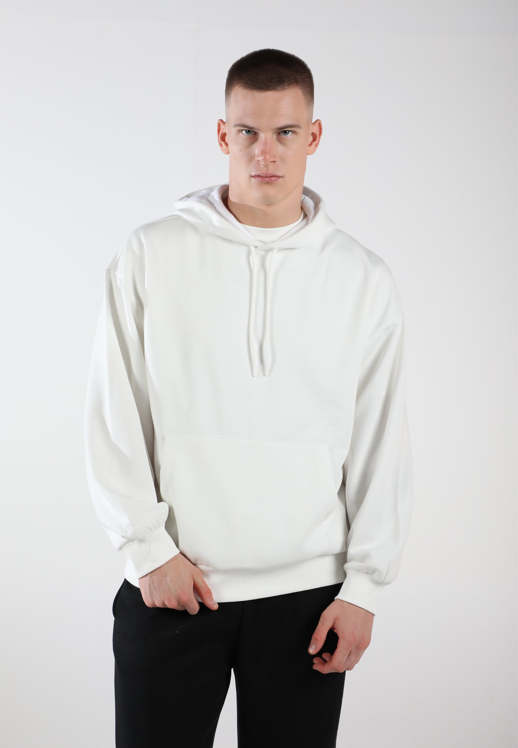 Oversized Hoodie / Cloudy White