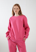 Oversized Crewneck Sweatshirt / Lover Pink