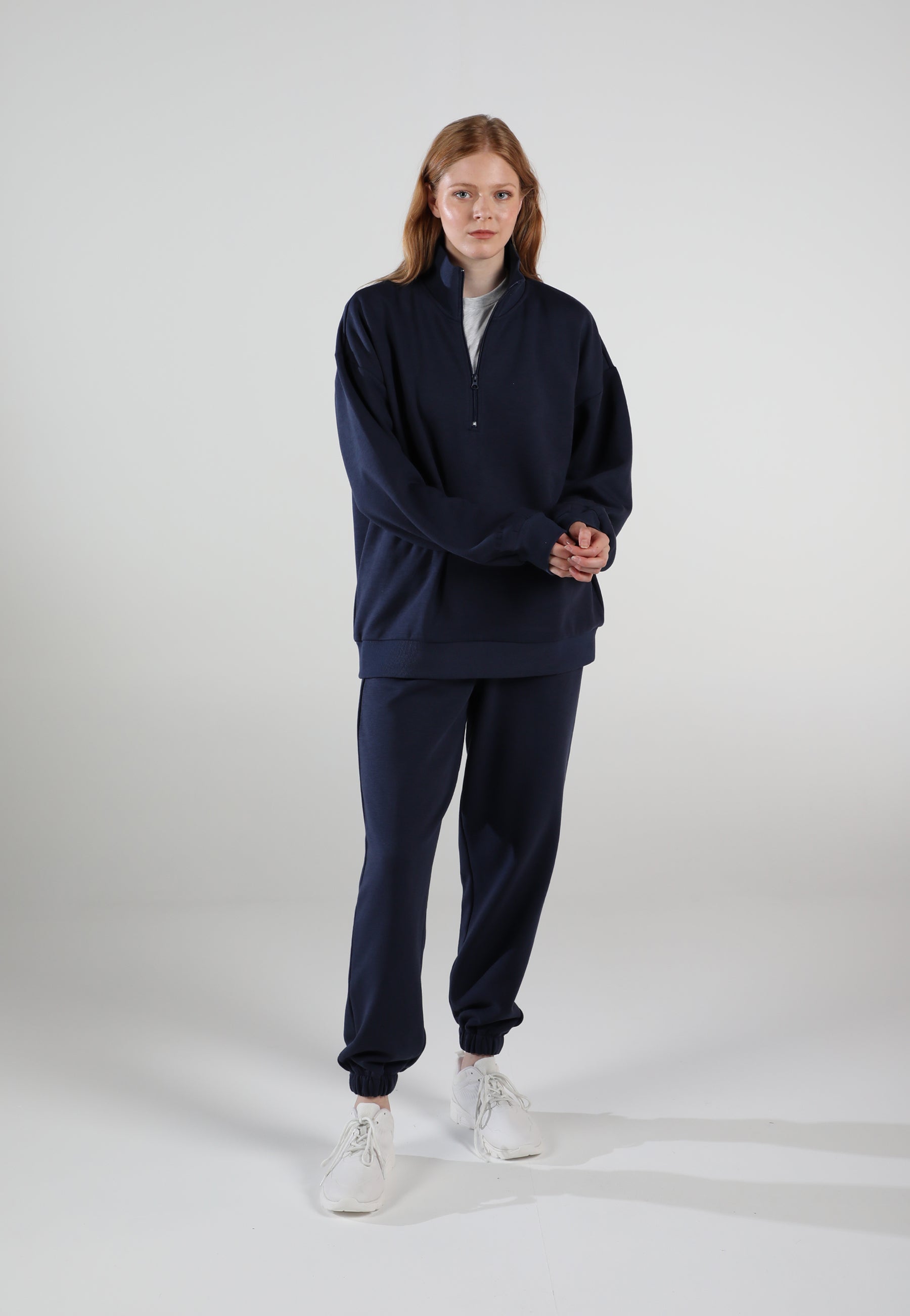 Oversized Sweatpants for Women / Midnight Navy