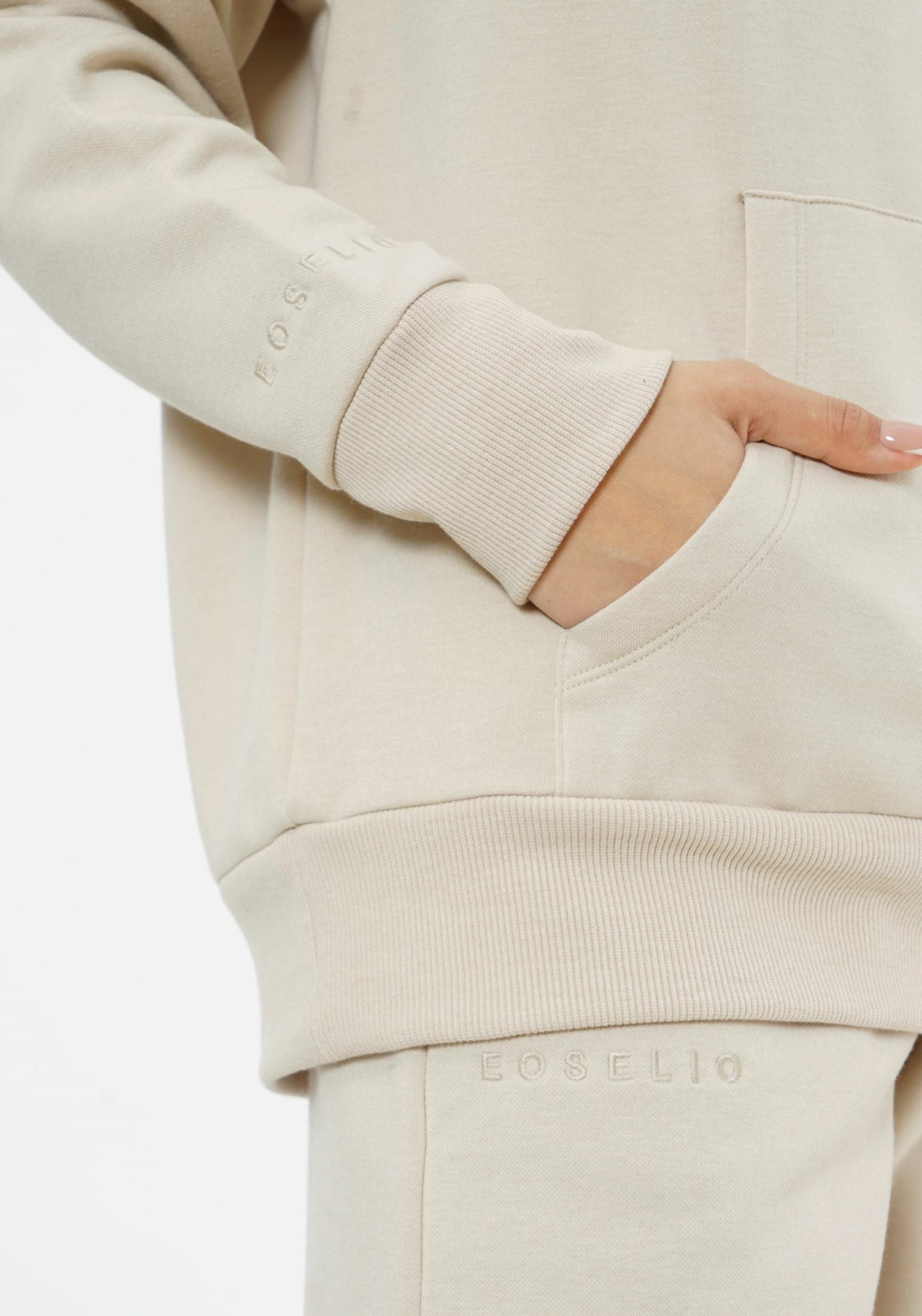 Elevate Oversized Hoodie - Luftiges Grau