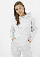Sudadera con capucha extragrande Elevate - Gris aireado