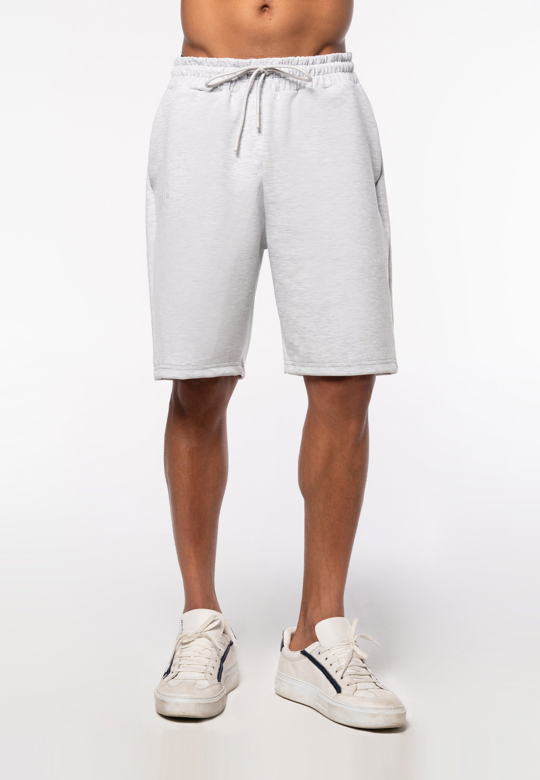 The City Sudadera corta con cuello redondo y corte relajado - Beige