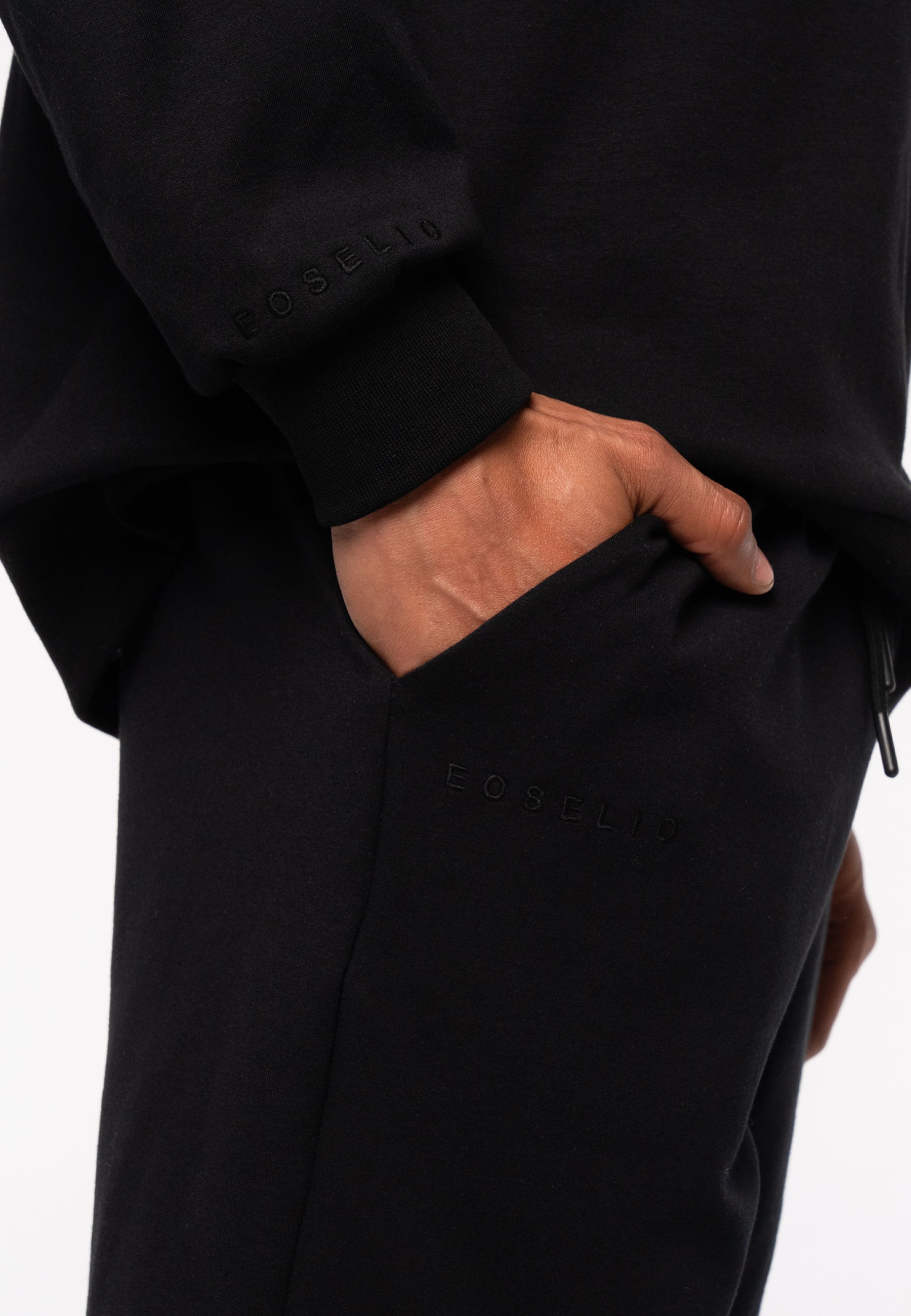 The City Sudadera corta con cuello redondo y corte relajado - Beige