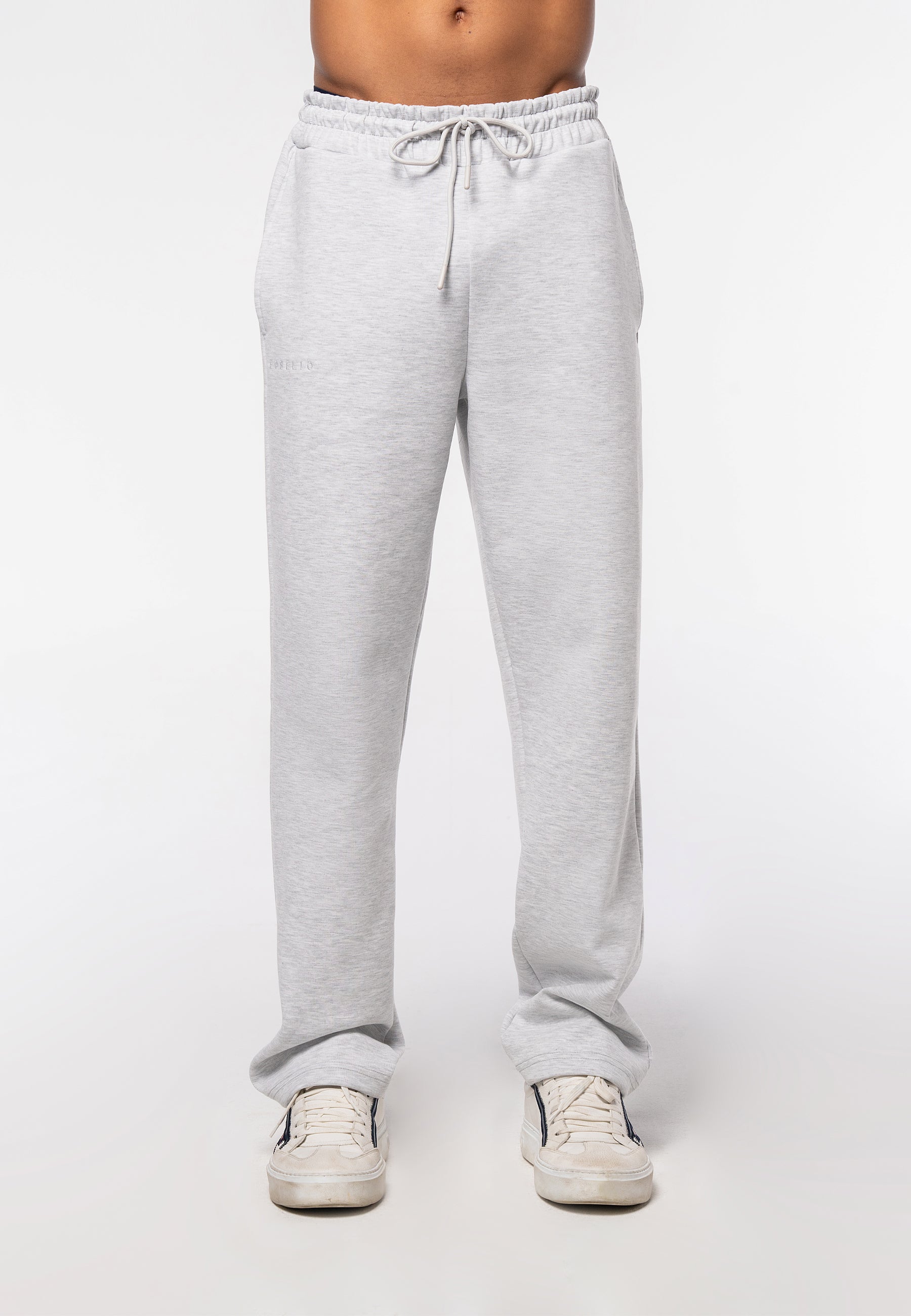 The City Sudadera corta con cuello redondo y corte relajado - Beige