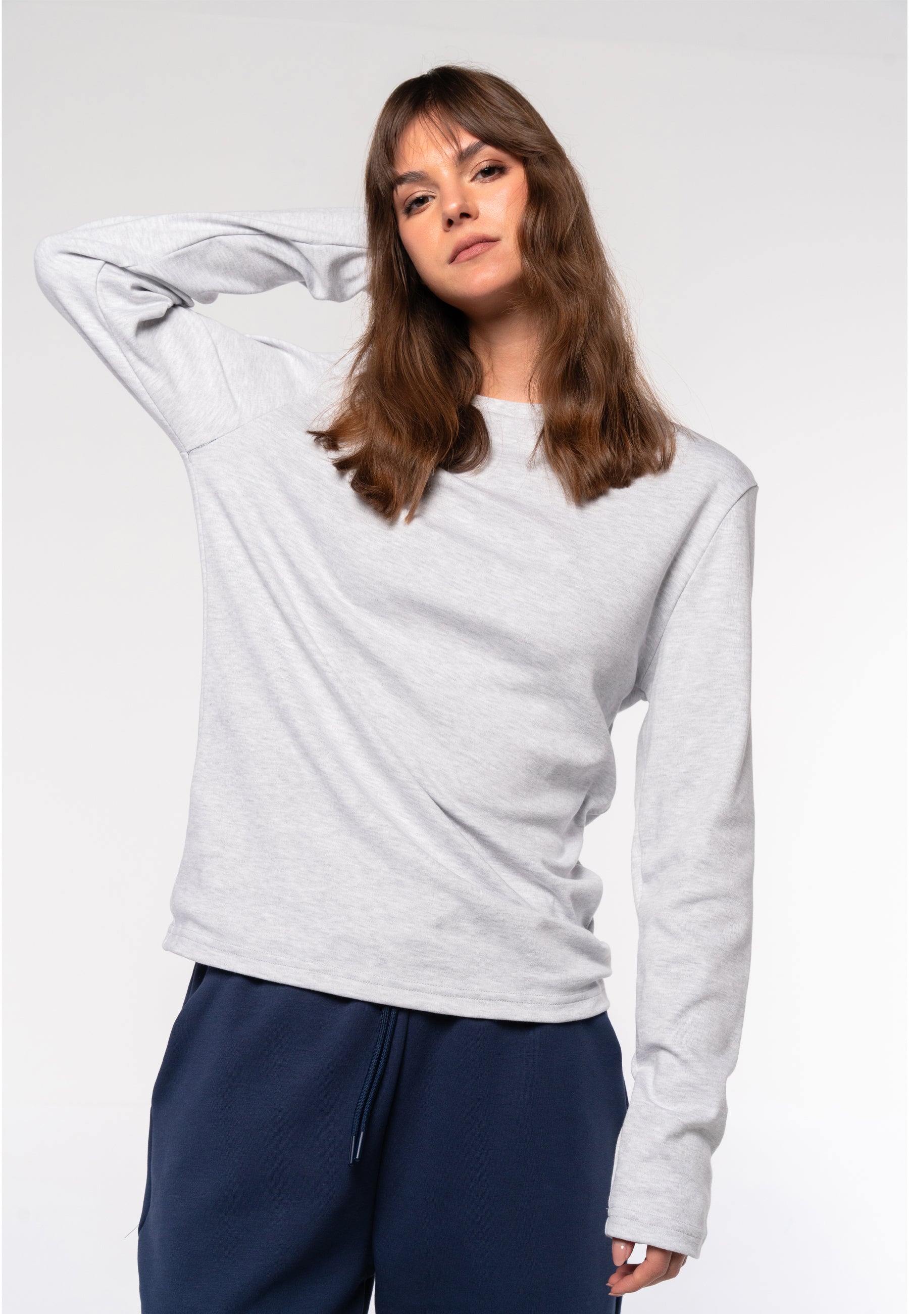 Elevate Oversized Hoodie - Luftiges Grau