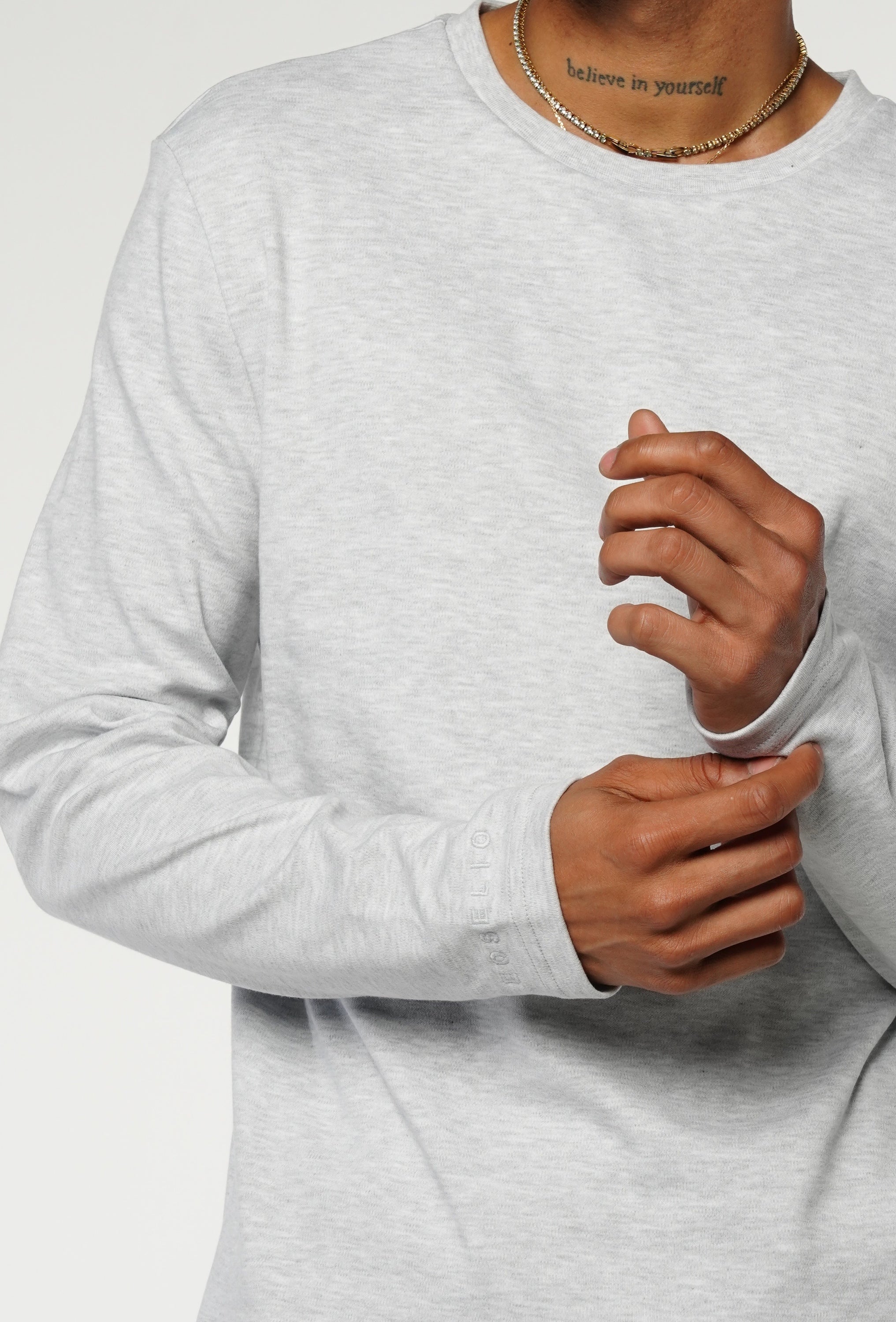 Elevate Oversized Hoodie - Luftiges Grau