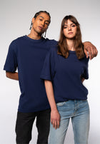 Oversized Heavyweight T-Shirt / Navy