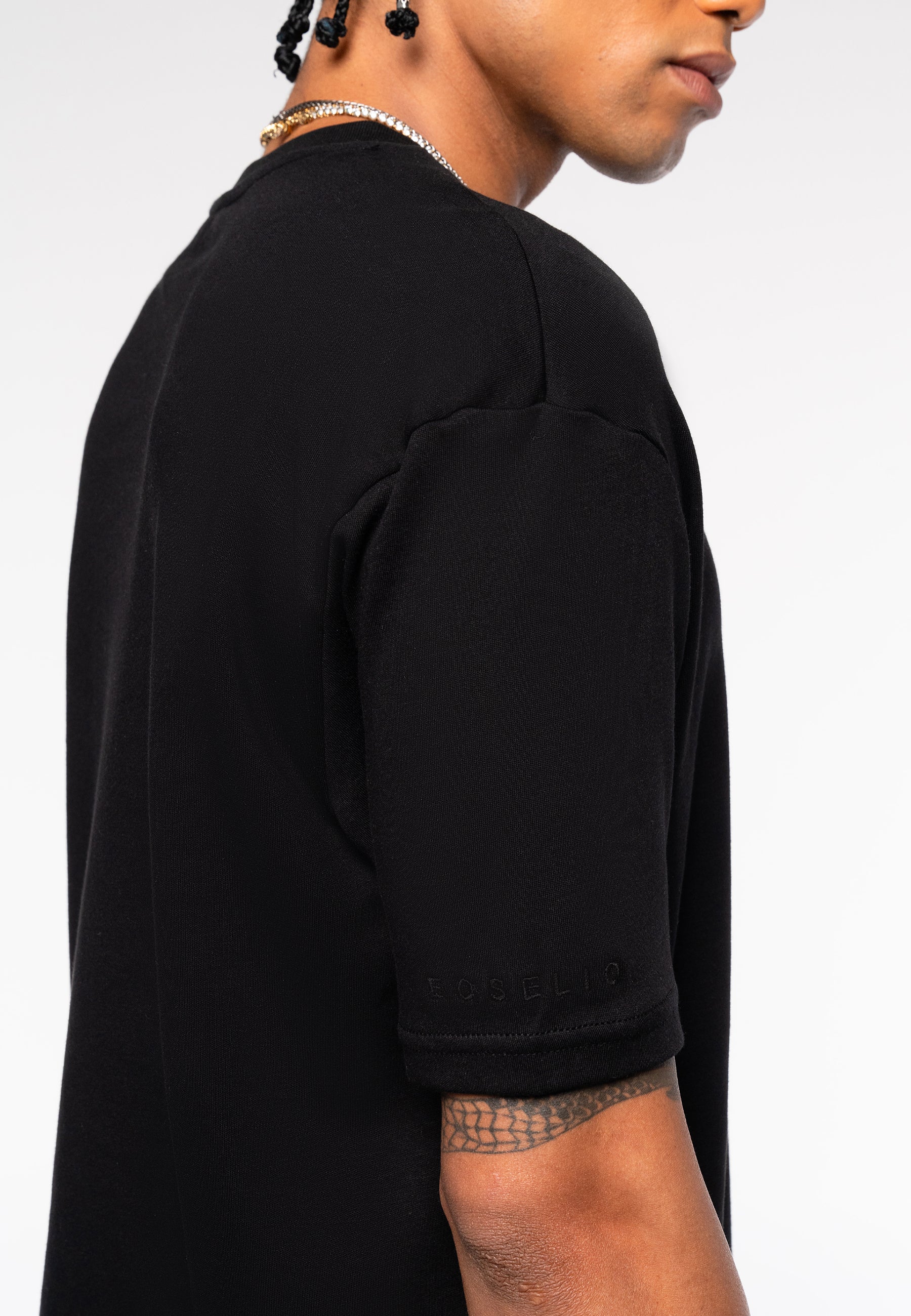 Oversized Heavyweight T-Shirt / Black